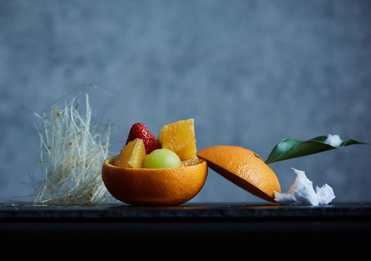 Food close-up in SETOUCHI RETREAT by Onko Chishin