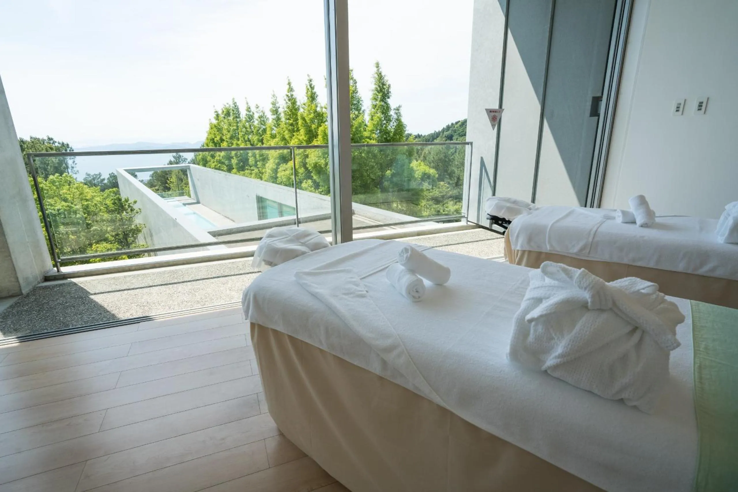 View (from property/room), Bed in SETOUCHI RETREAT by Onko Chishin