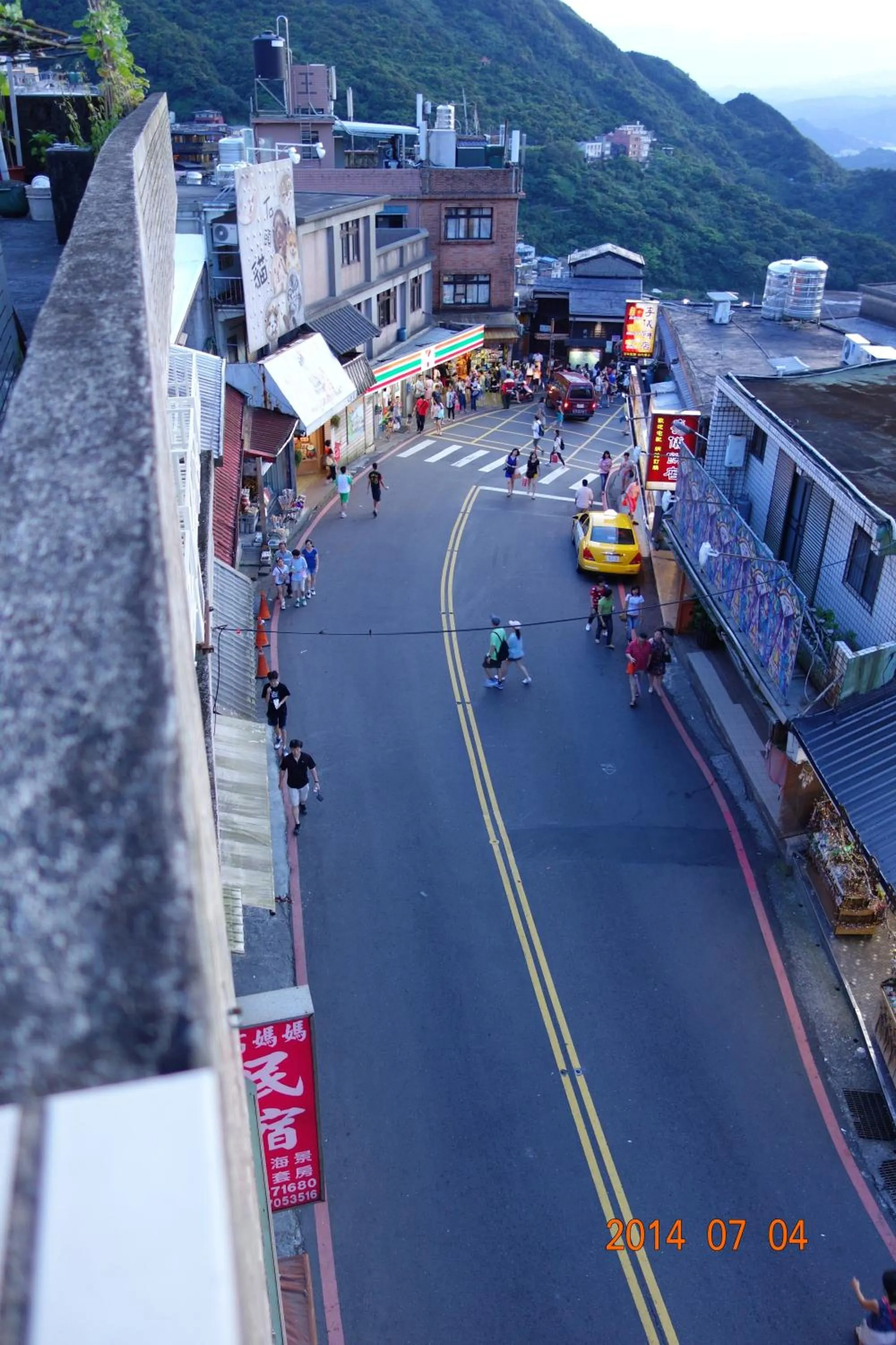 Bird's eye view in Kao Mama B&B