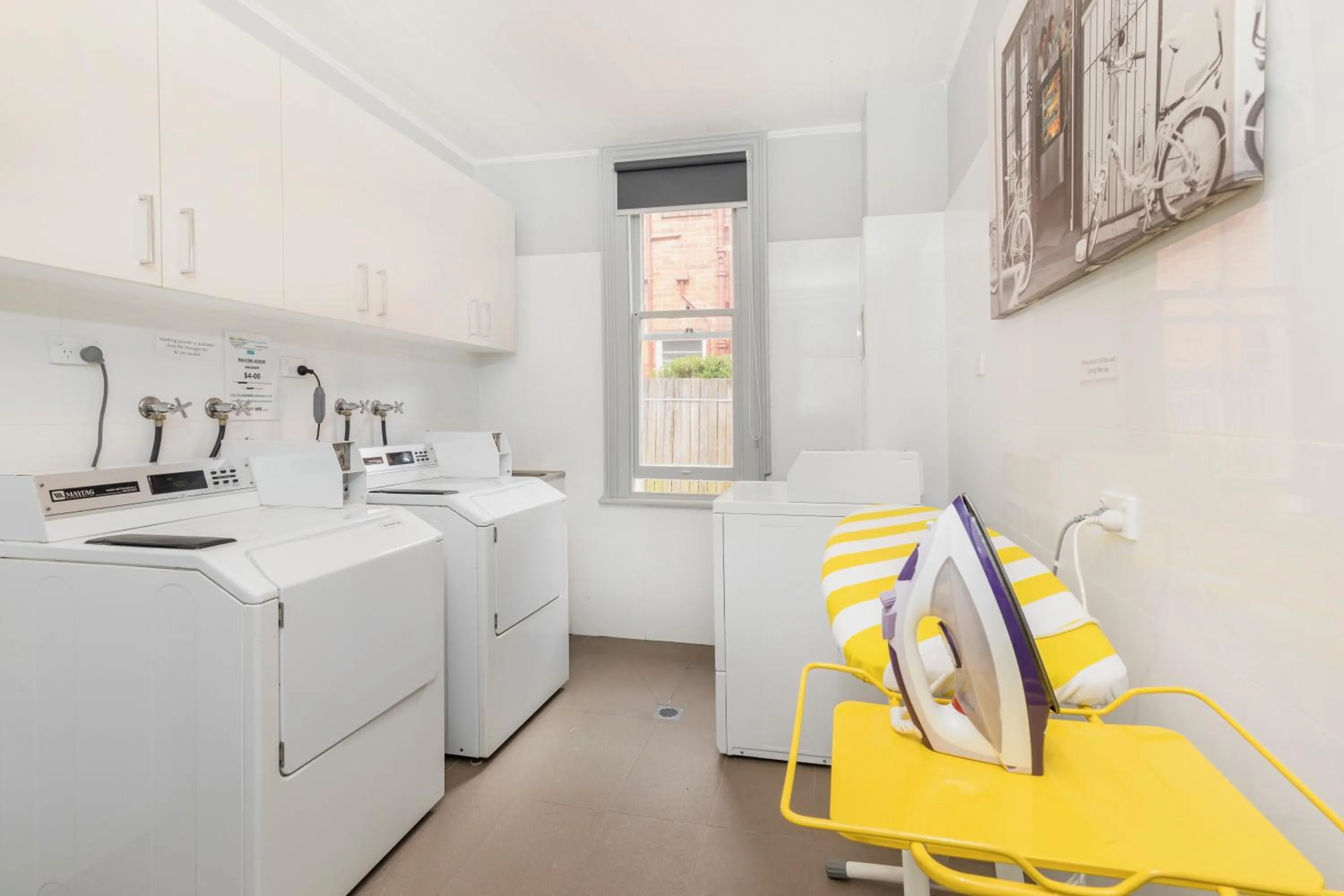 laundry in Dalziel Lodge