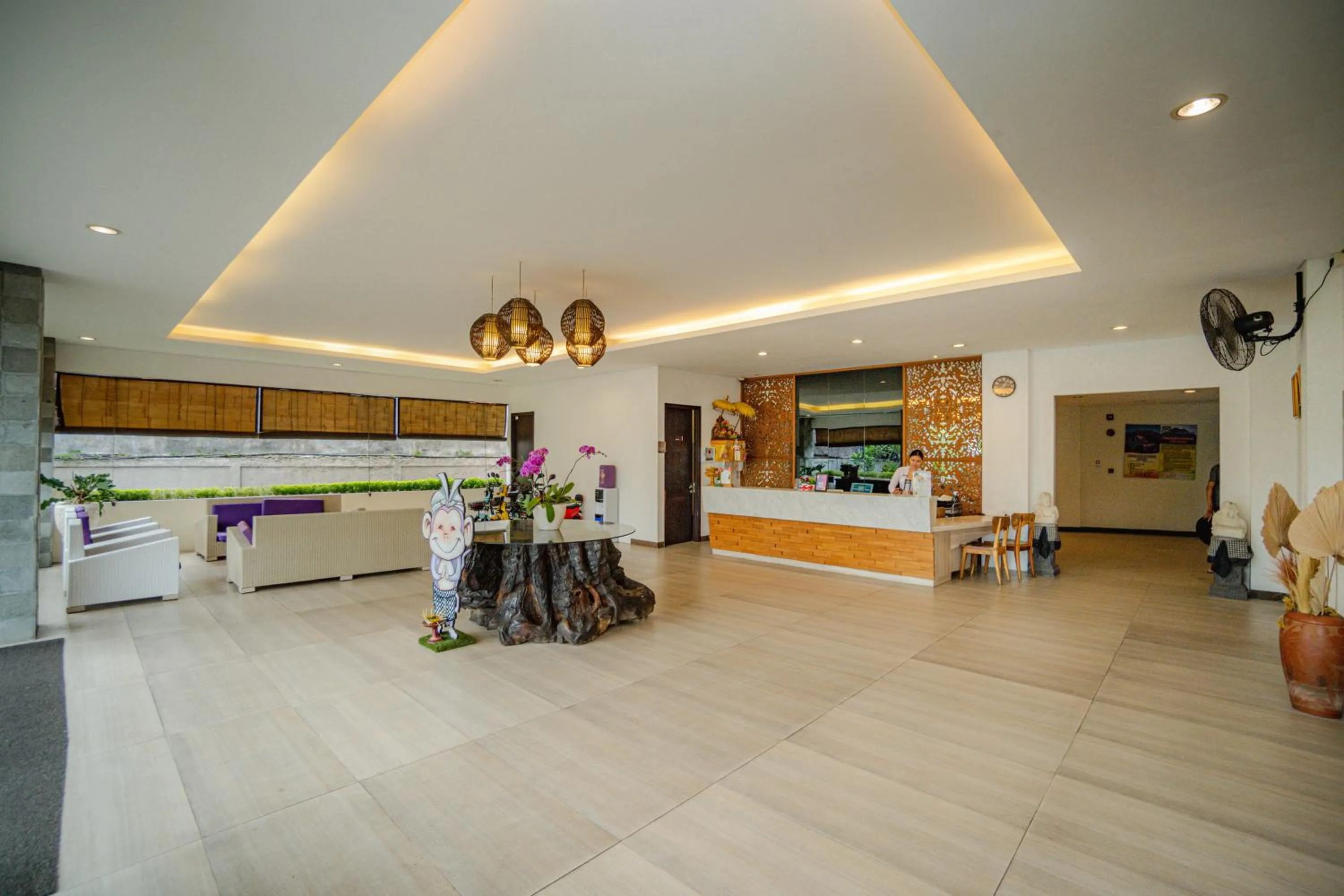 Lobby or reception in The Evitel Resort Ubud