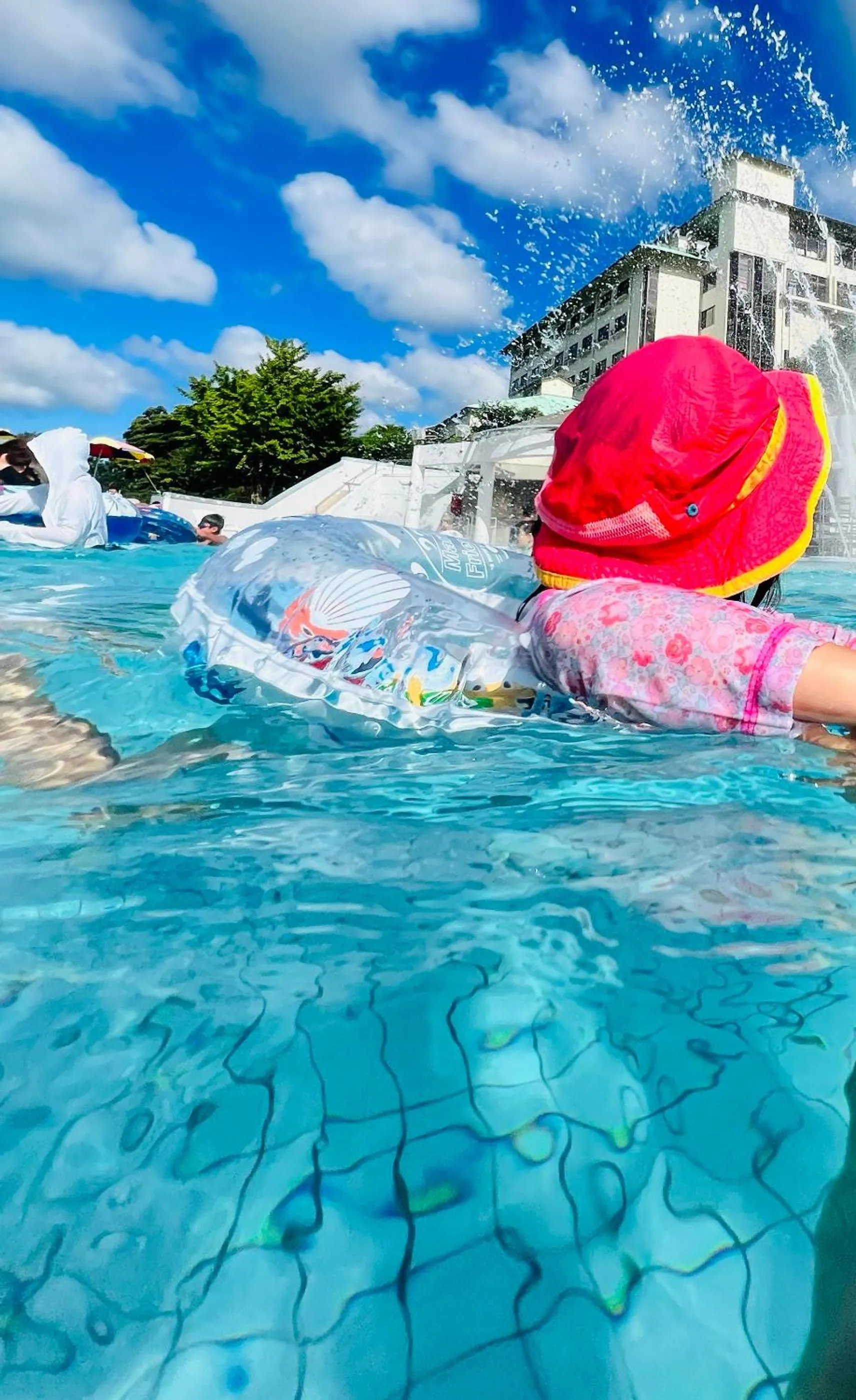 Swimming pool in Toba Seaside Hotel