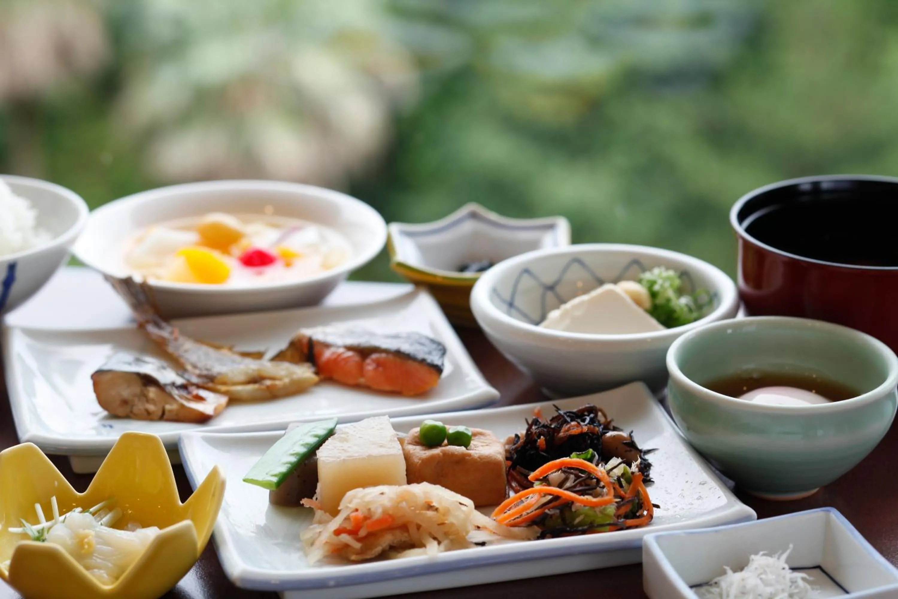 Buffet breakfast in Toba Seaside Hotel