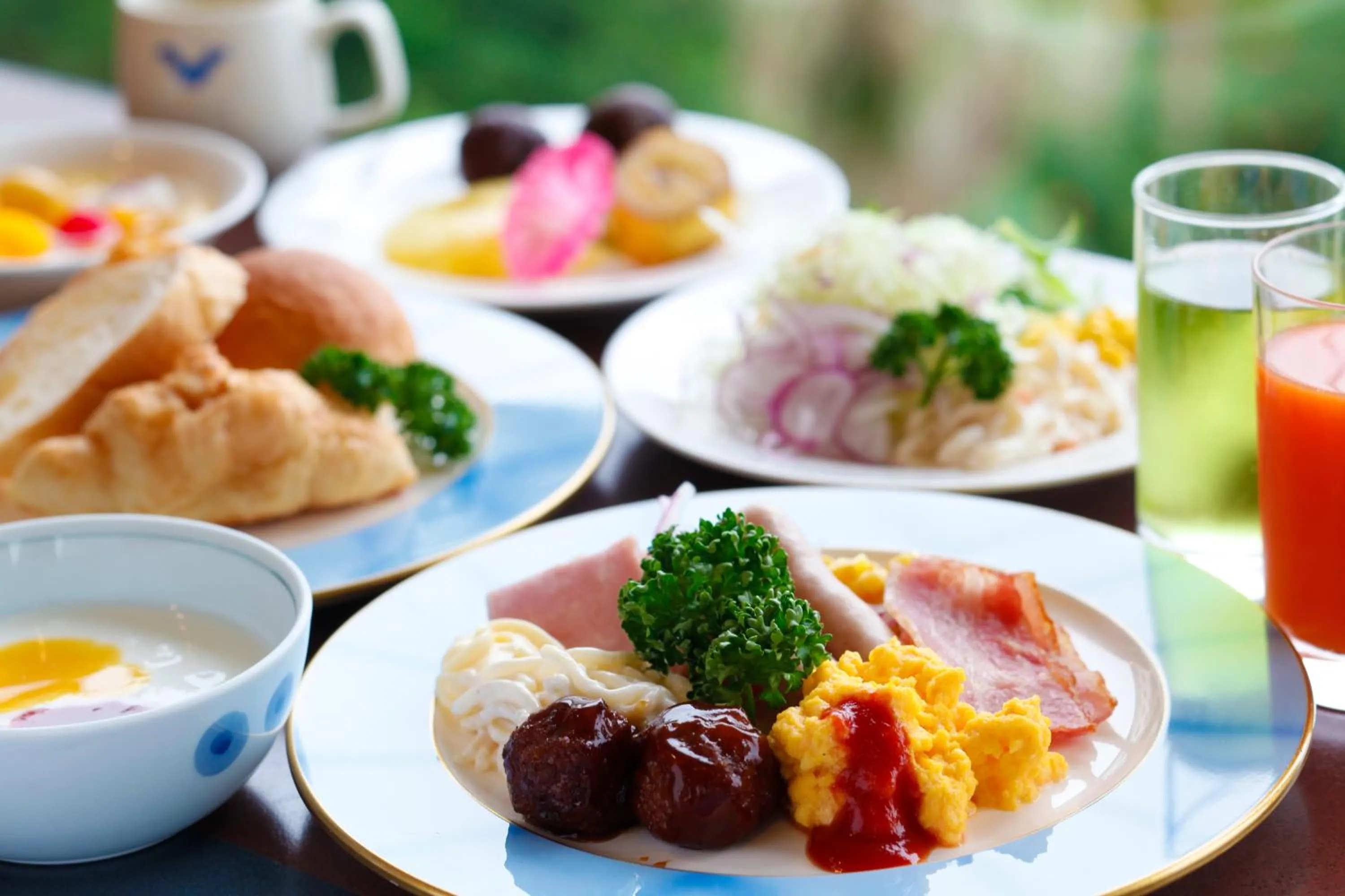 Breakfast in Toba Seaside Hotel