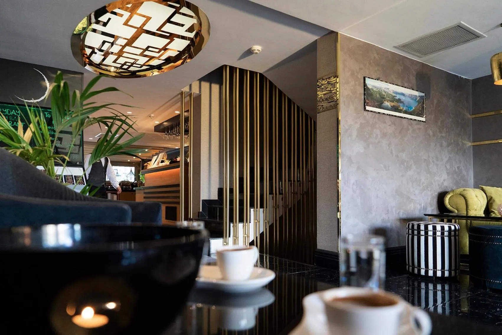 Lounge or bar in Sky Kamer Hotel Antalya