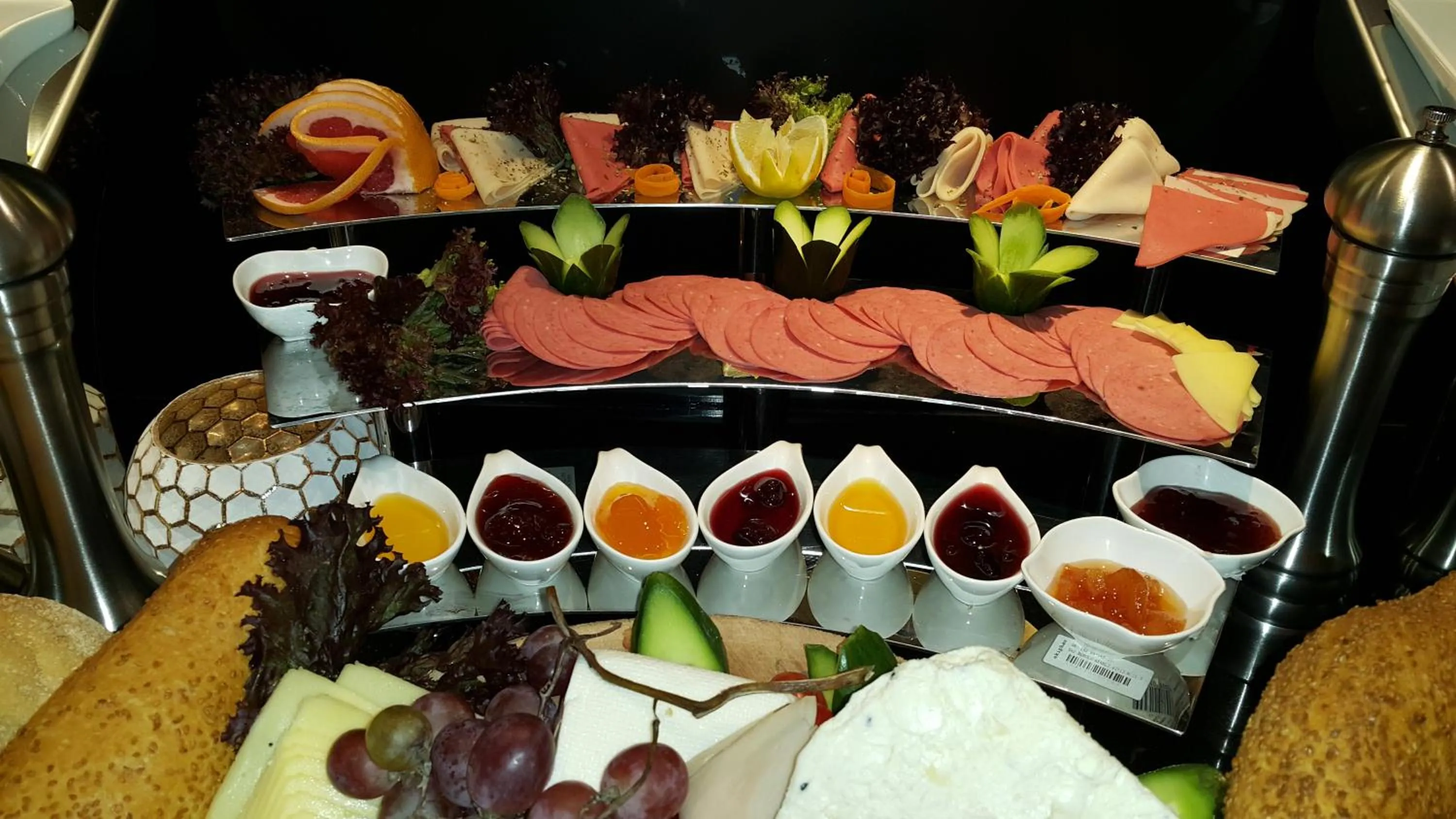 Buffet breakfast in Sky Kamer Hotel Antalya