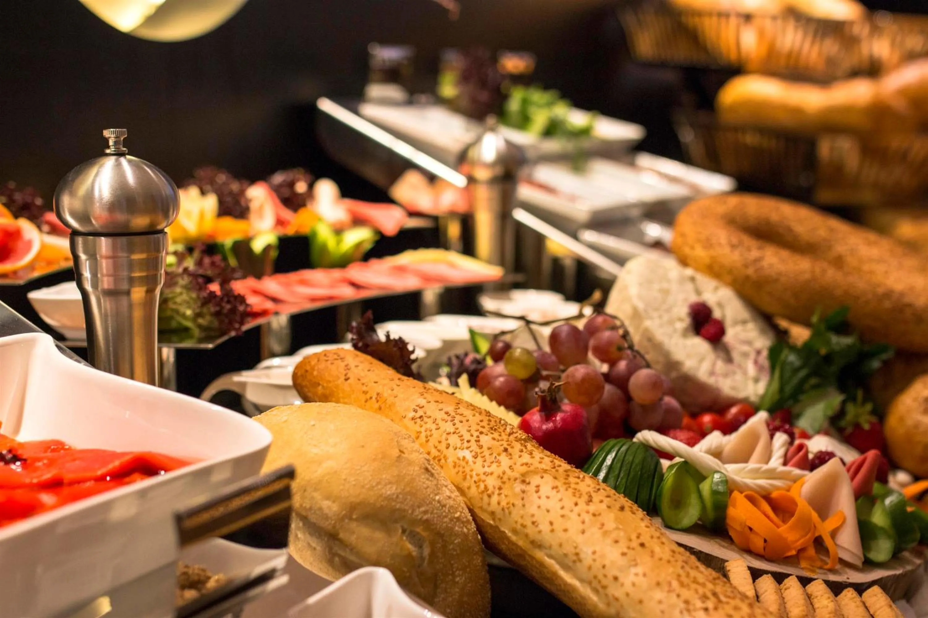 Buffet breakfast in Sky Kamer Hotel Antalya