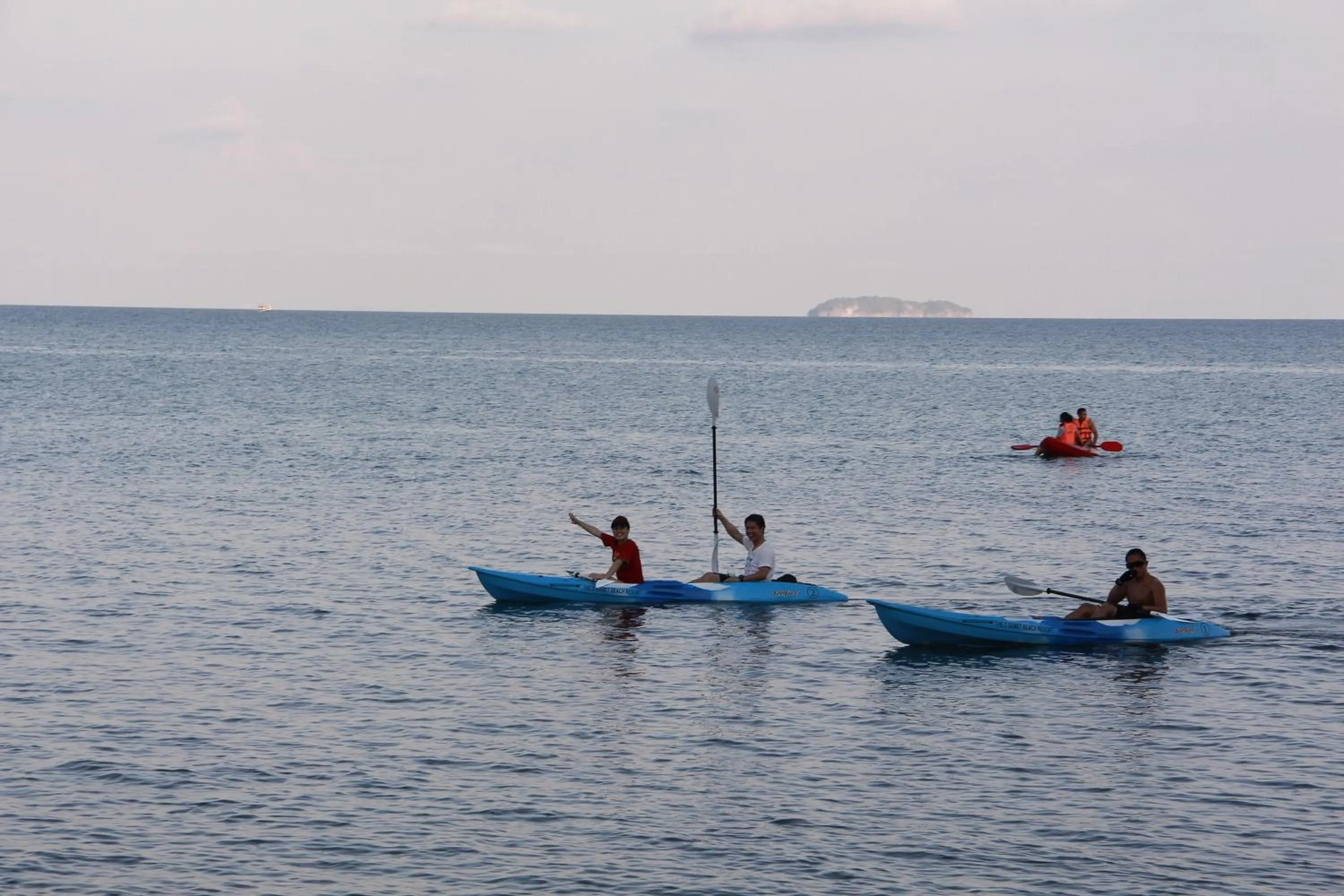 Canoeing in The C Samet Beach Resort SHA Plus