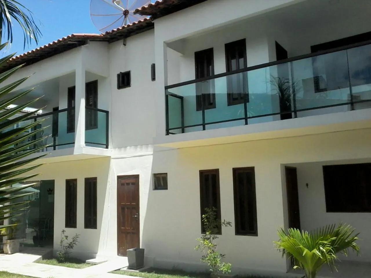 Property building in Pousada Sky Beach Flat
