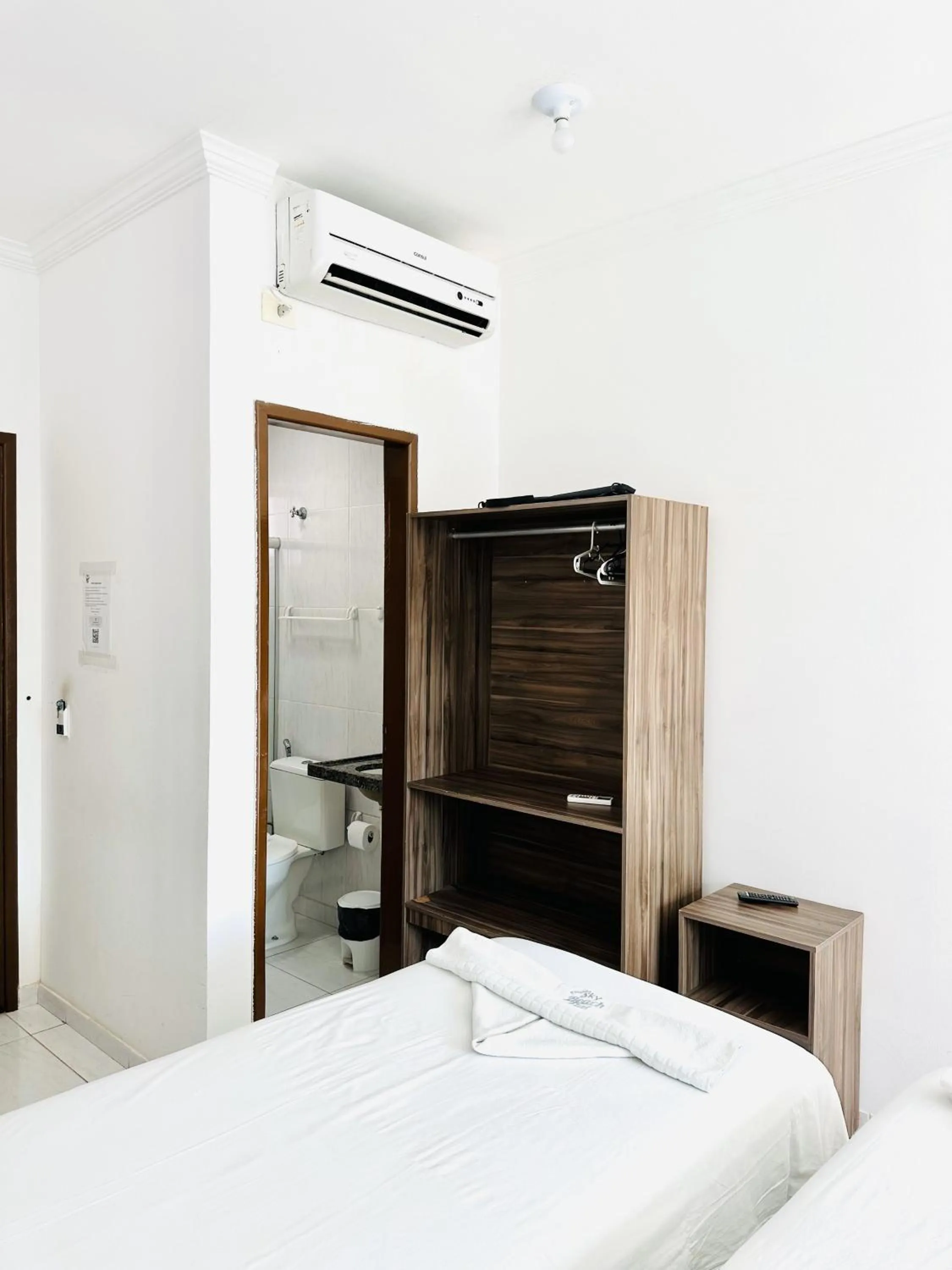 Bed in Pousada Sky Beach Flat