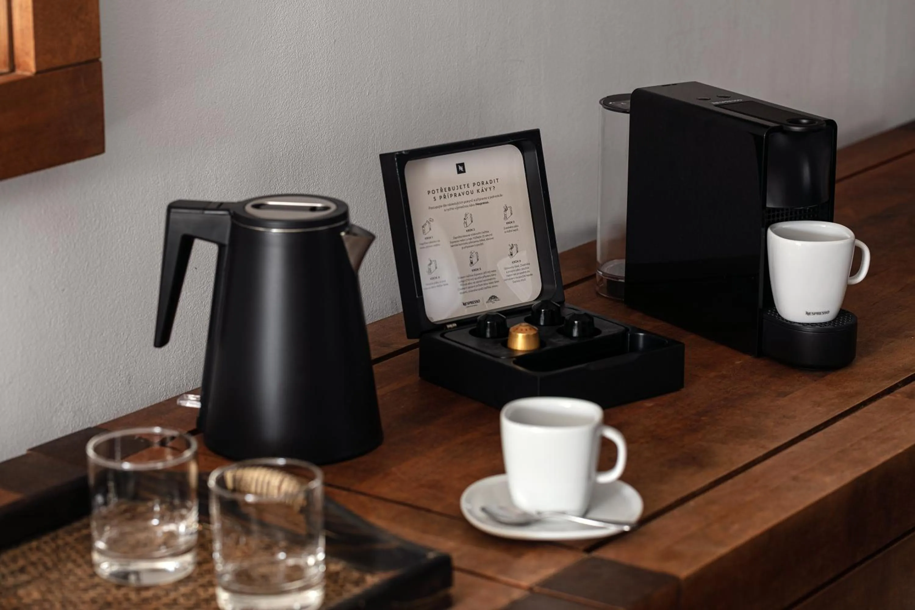 Coffee/tea facilities in Hotel Friuli