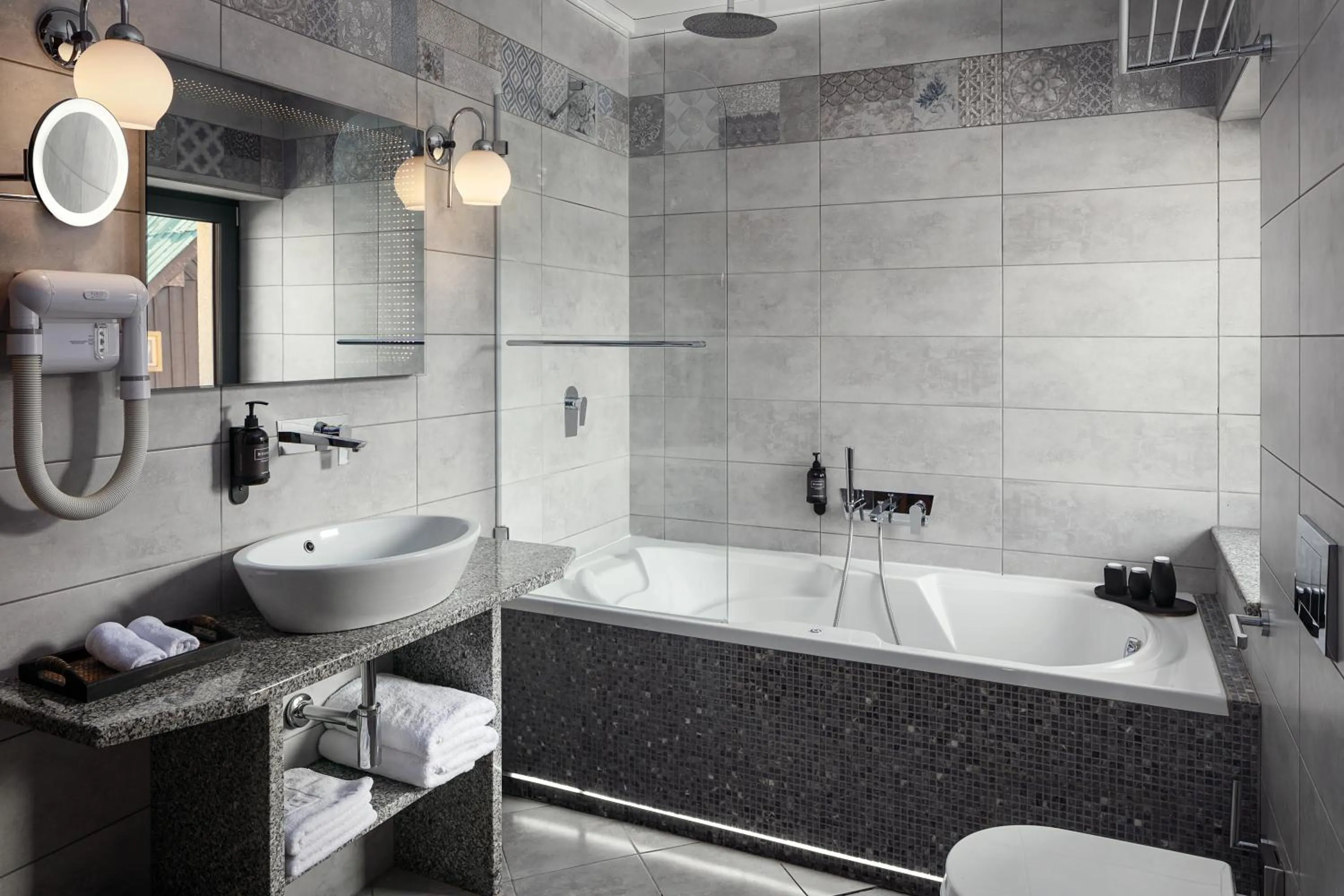 Bathroom in Hotel Friuli