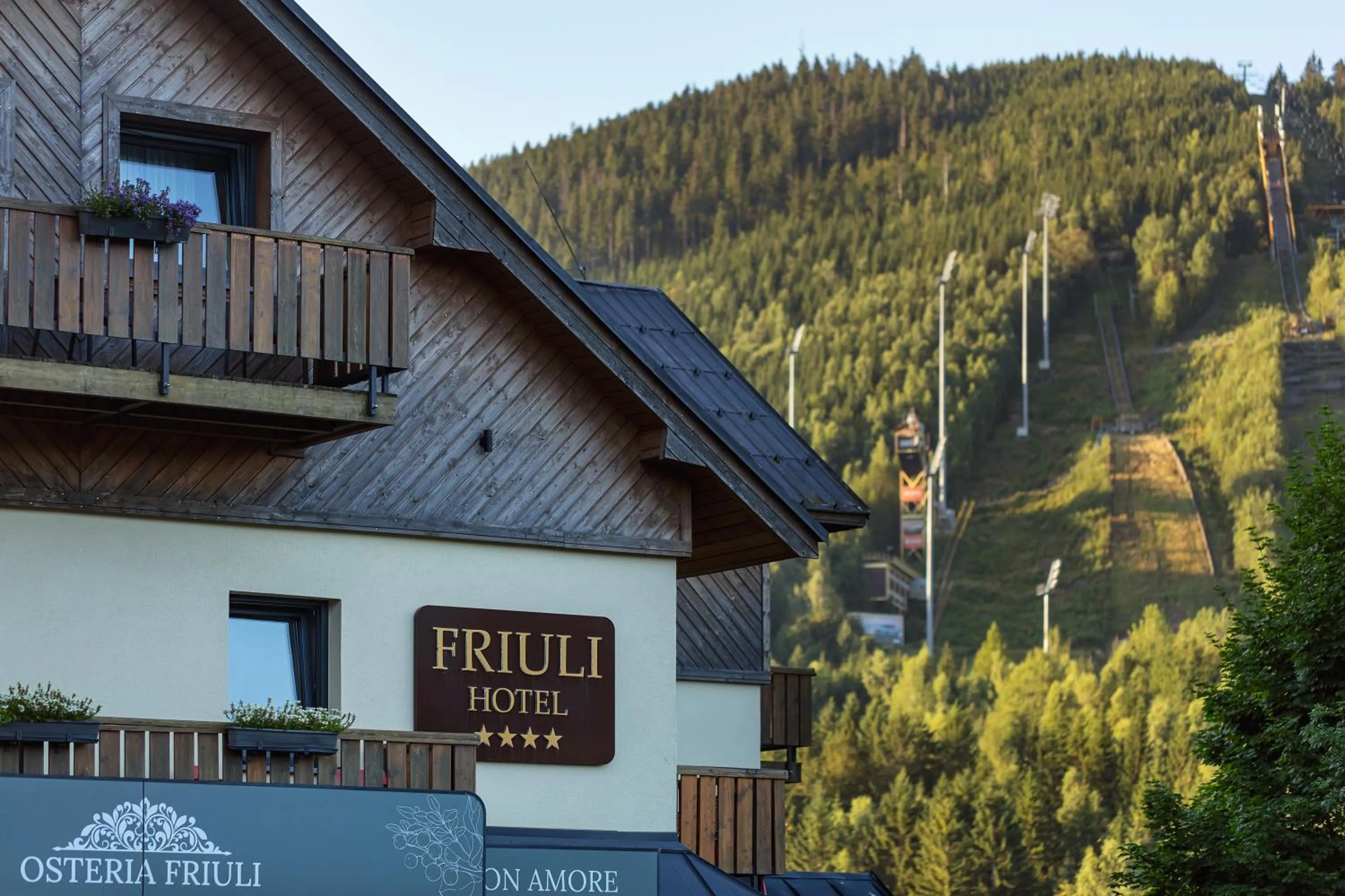 Property building in Hotel Friuli