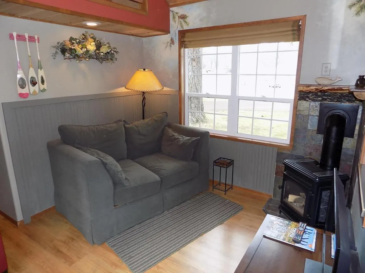 Living room in Cold Springs Resort