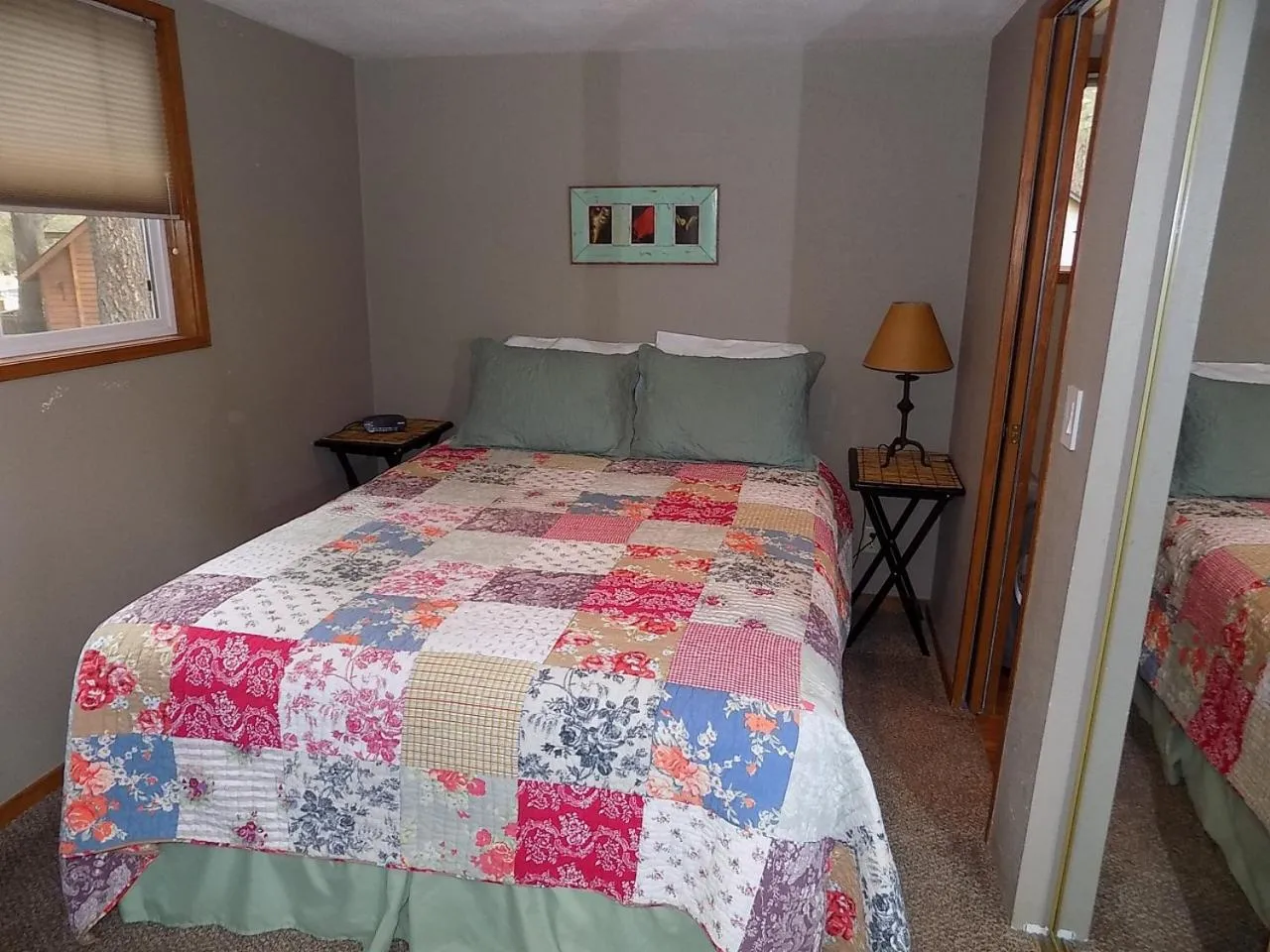 Bed in Cold Springs Resort