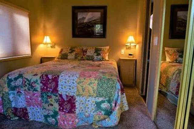 Bed in Cold Springs Resort