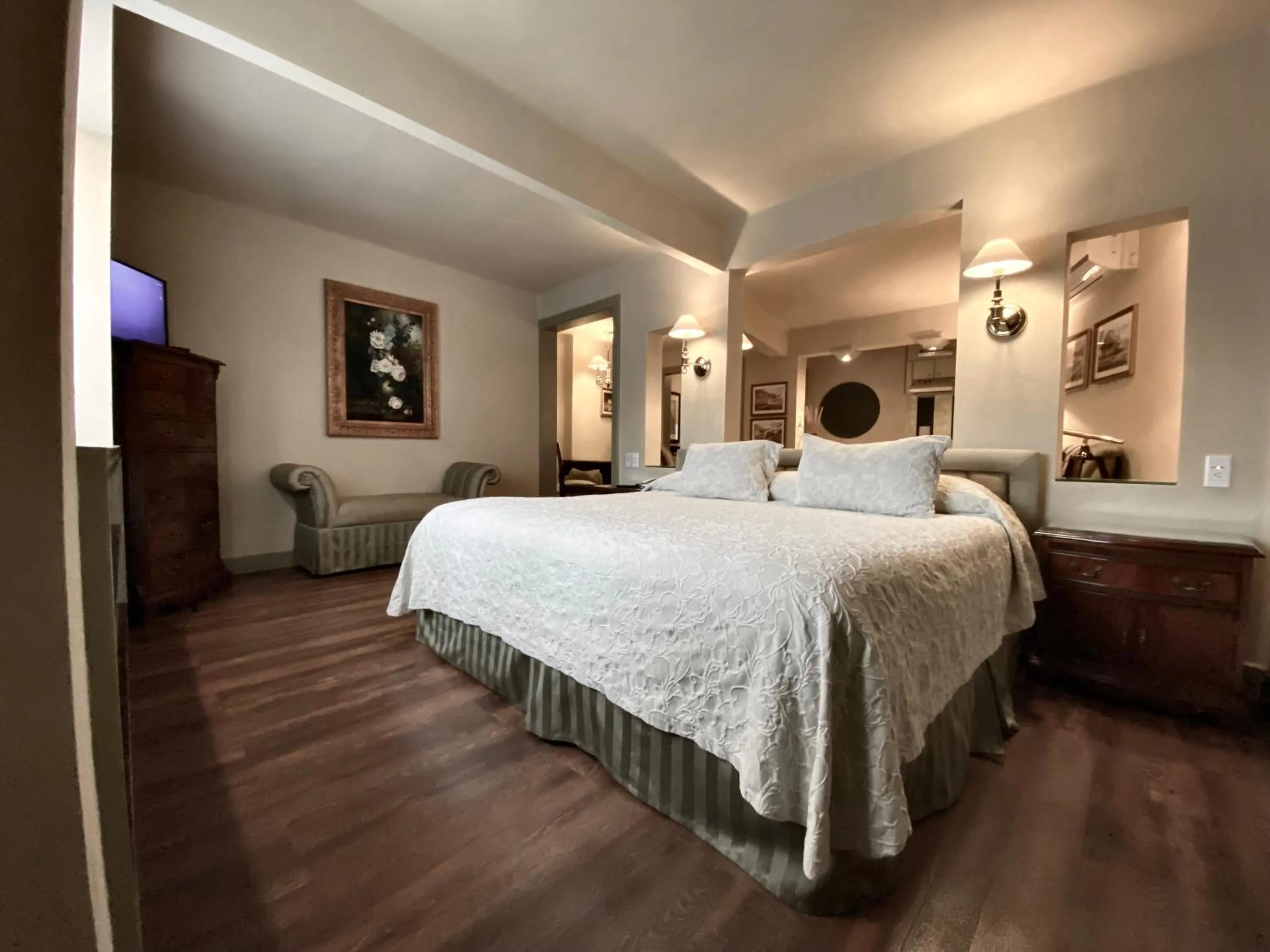 Bed in Casa Corp Boutique Suites in Condesa