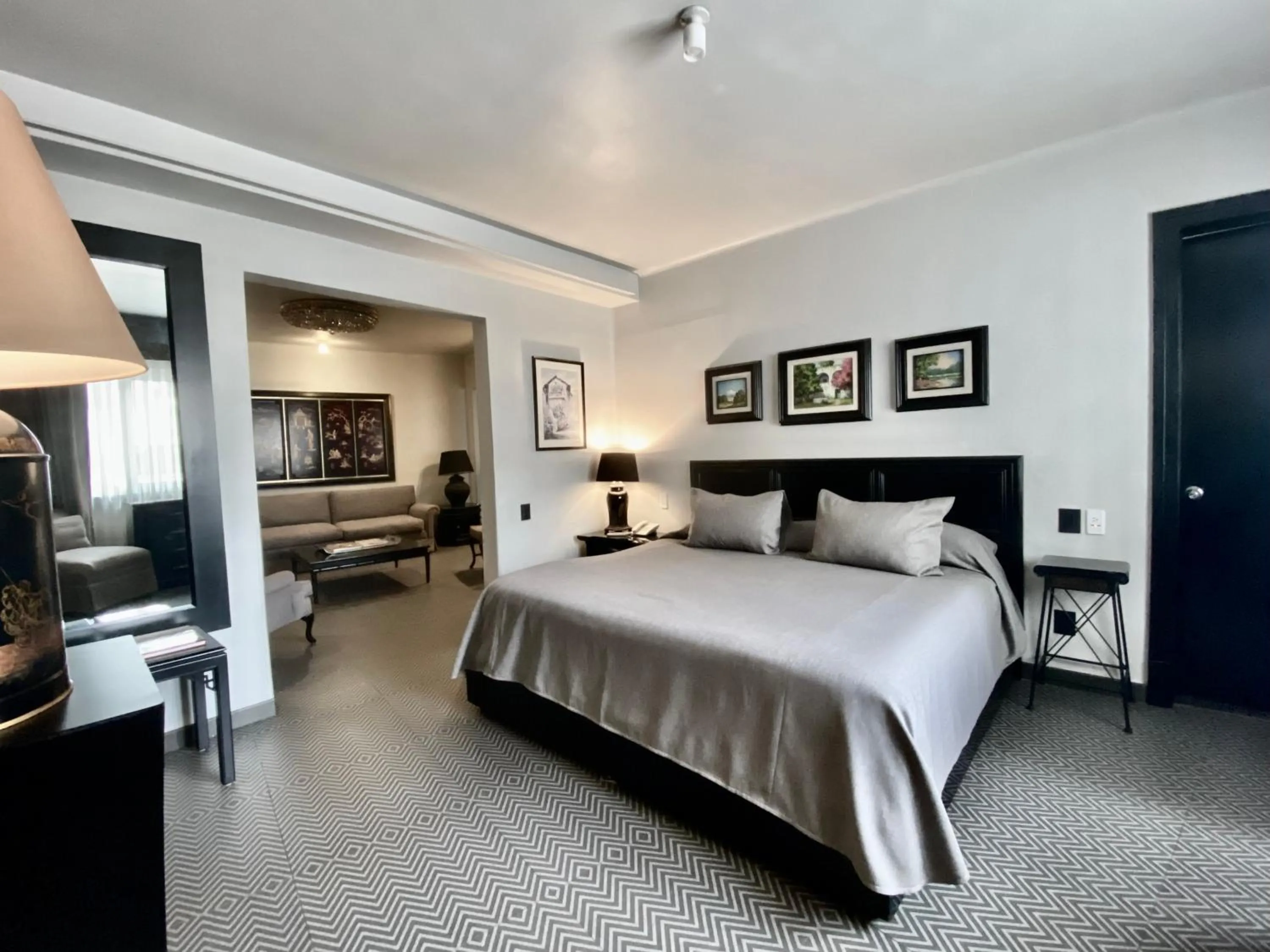 Bed in Casa Corp Boutique Suites in Condesa