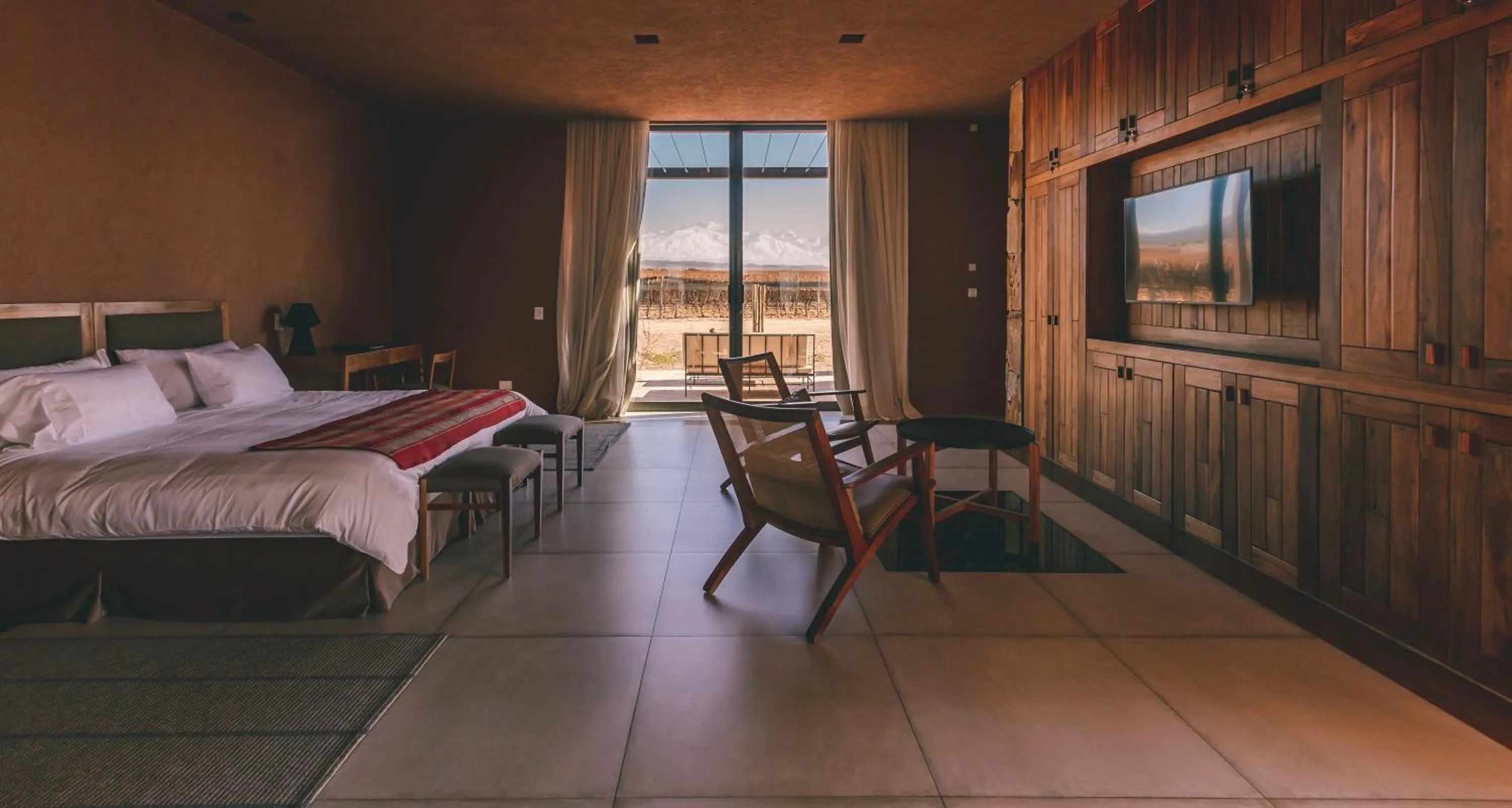 Bed in Rosell Boher Winery Lodge & Spa