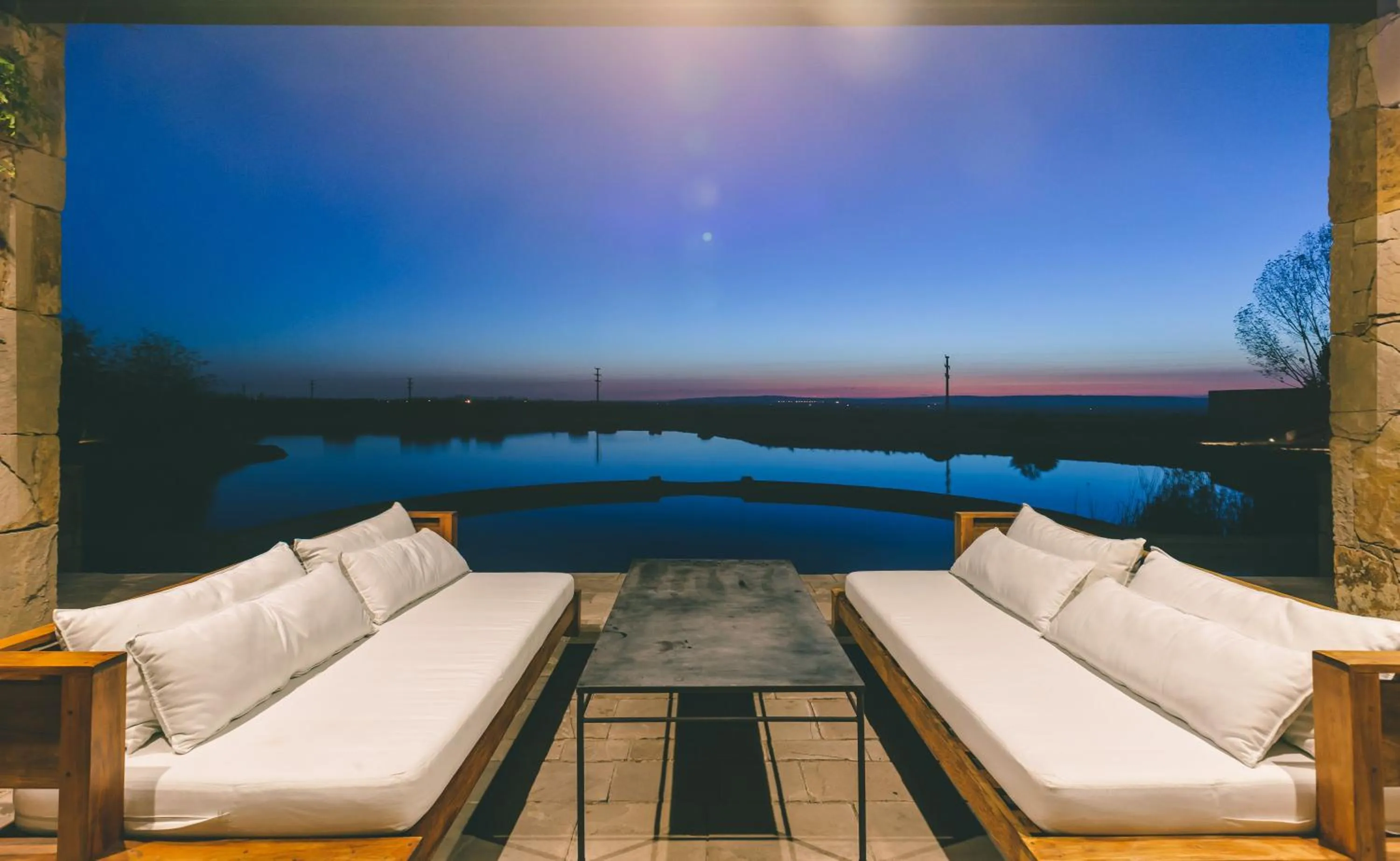 Patio in Rosell Boher Winery Lodge & Spa