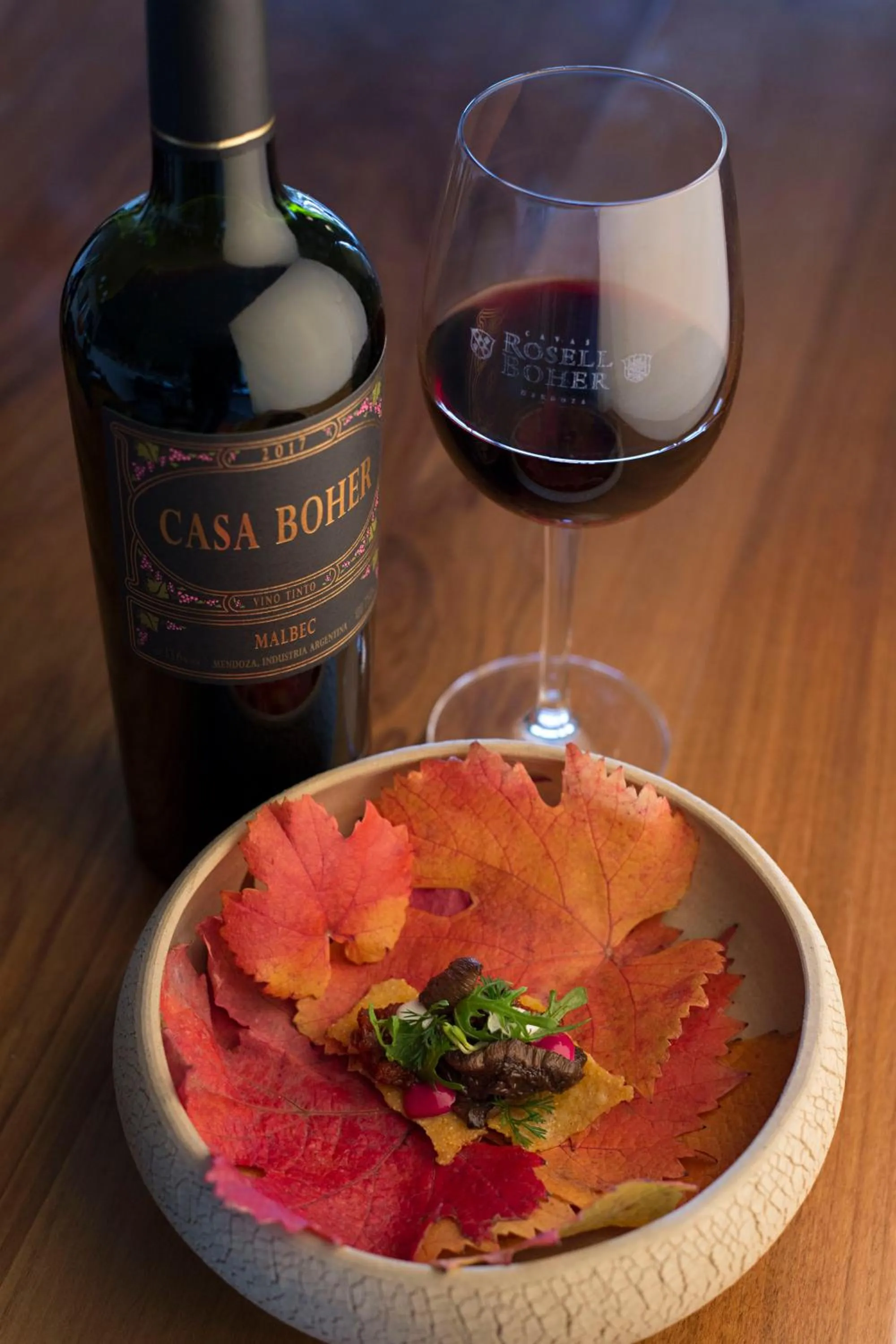 Restaurant/places to eat in Rosell Boher Winery Lodge & Spa