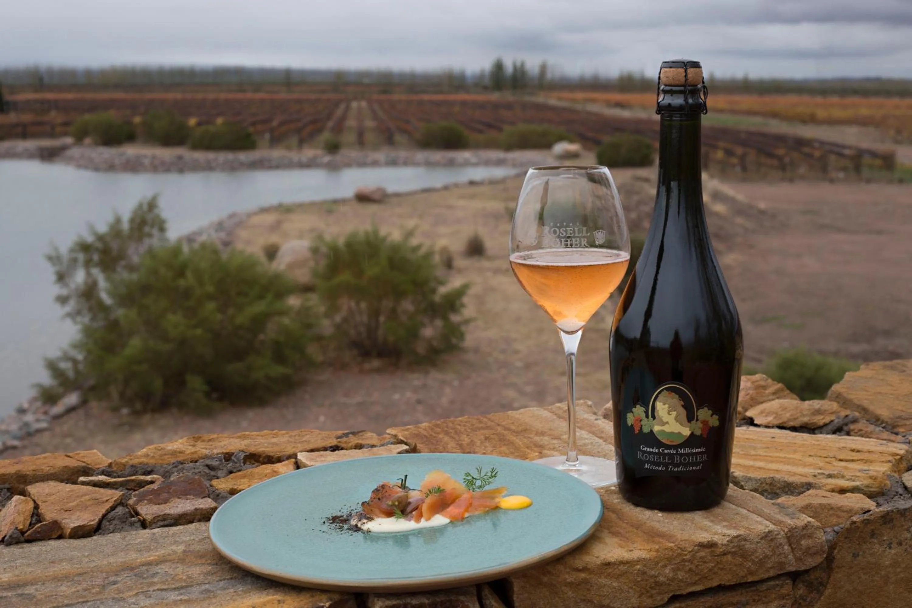 Restaurant/places to eat in Rosell Boher Winery Lodge & Spa