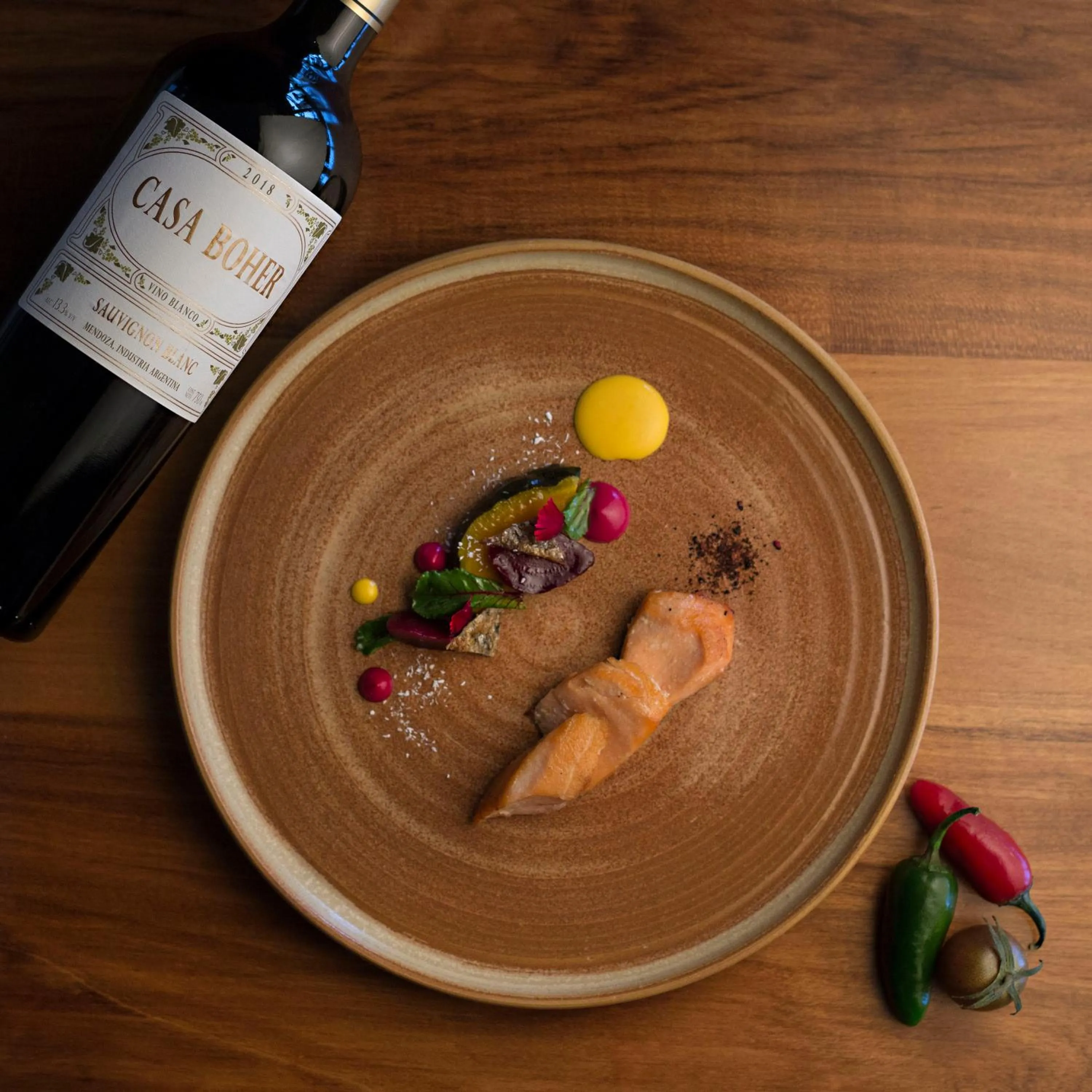 Restaurant/places to eat in Rosell Boher Winery Lodge & Spa