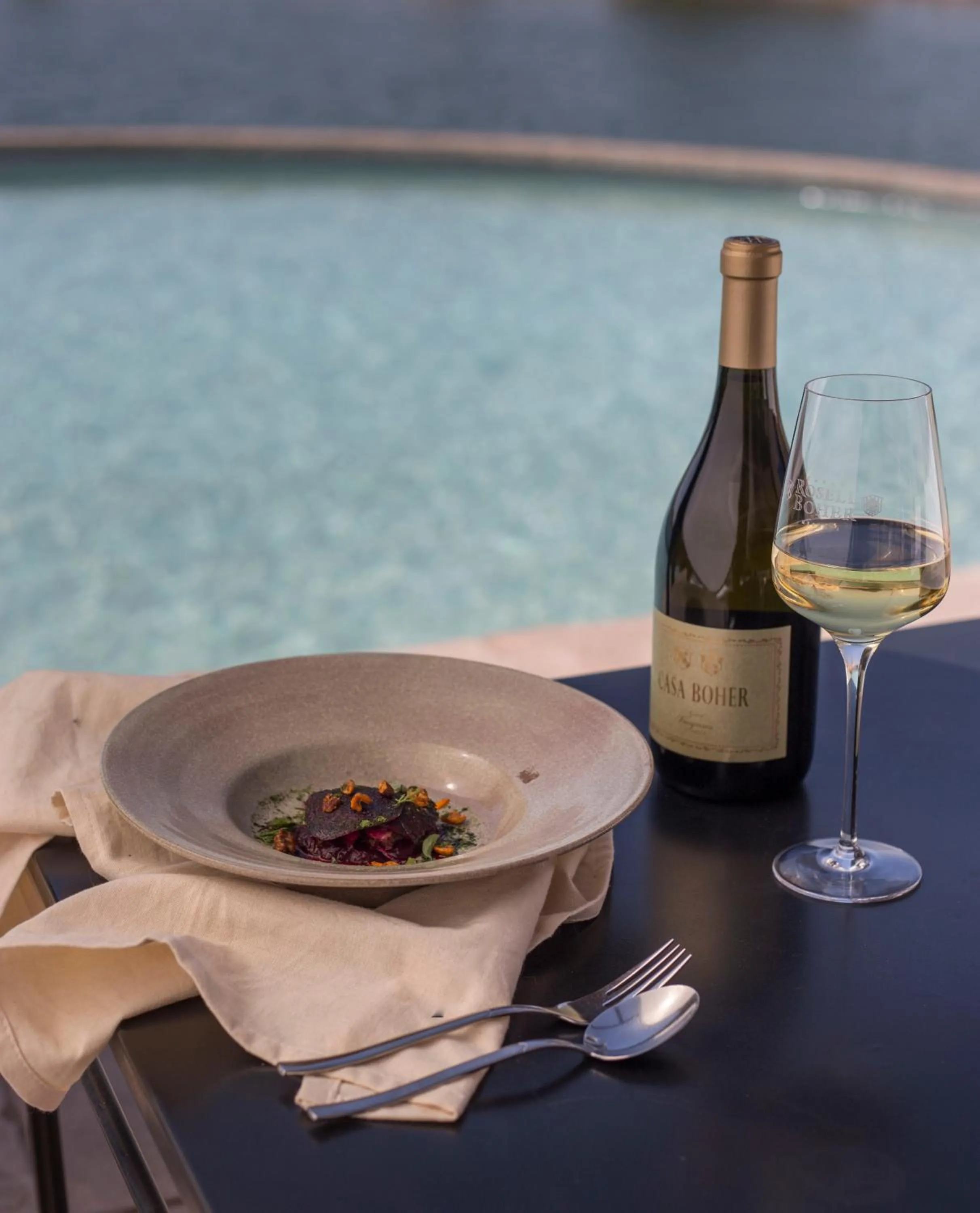 Restaurant/places to eat in Rosell Boher Winery Lodge & Spa