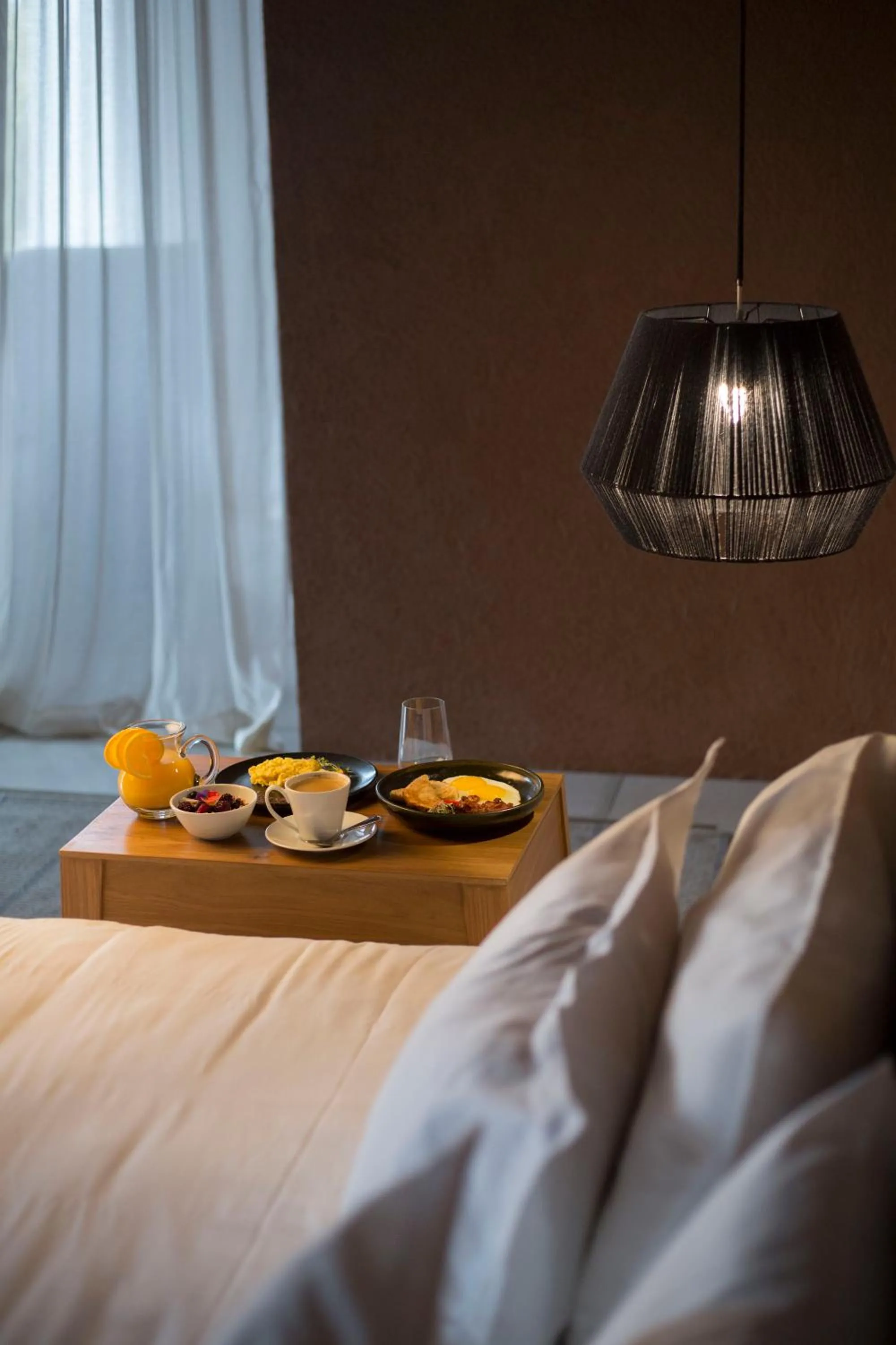 Bed in Rosell Boher Winery Lodge & Spa