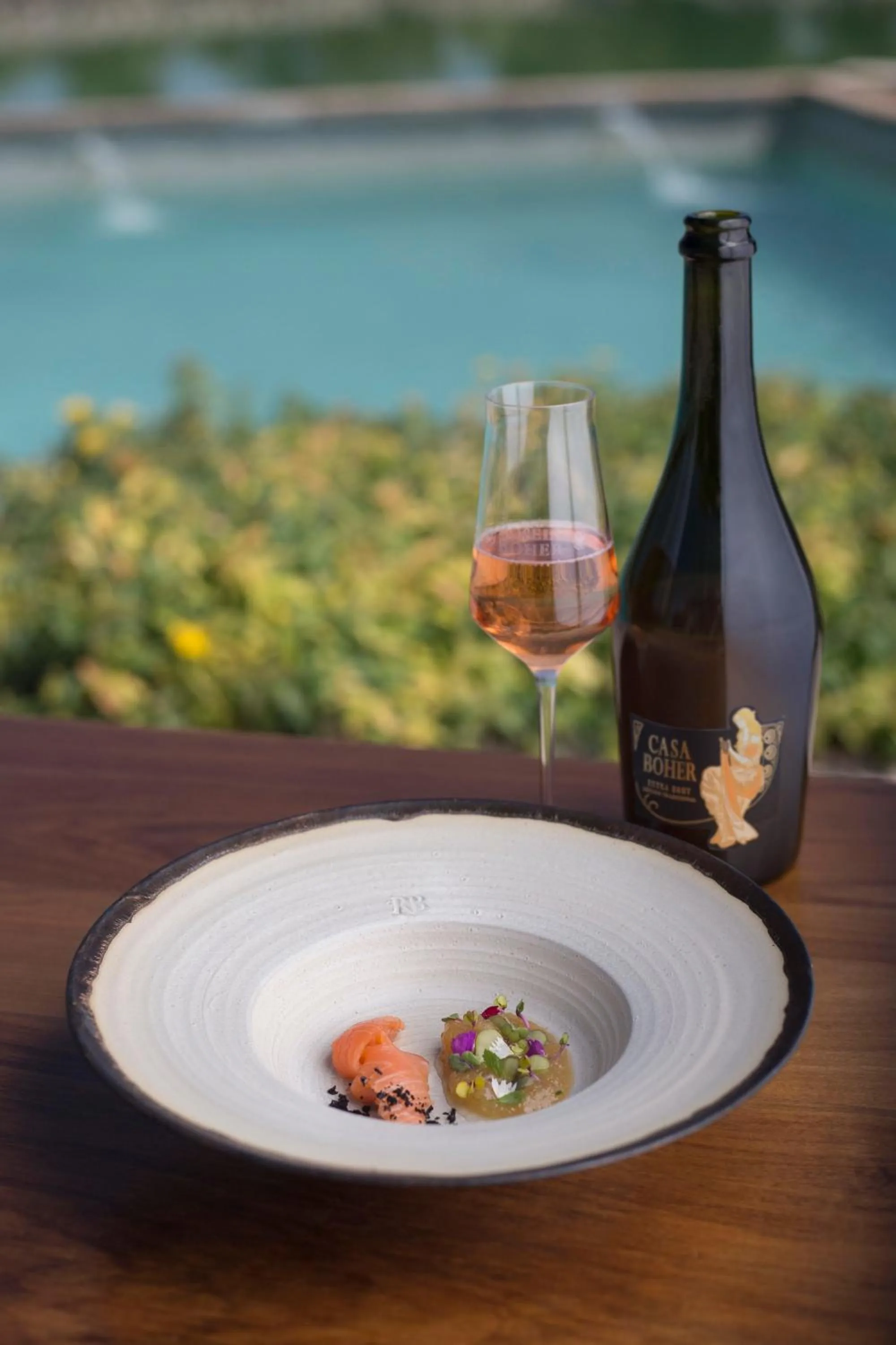 Restaurant/places to eat in Rosell Boher Winery Lodge & Spa