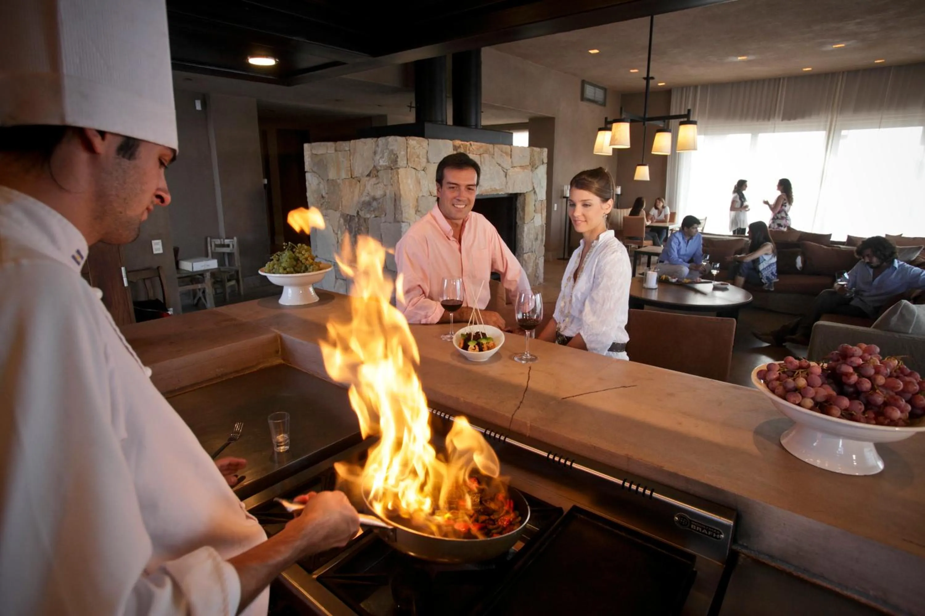 Restaurant/places to eat in Rosell Boher Winery Lodge & Spa