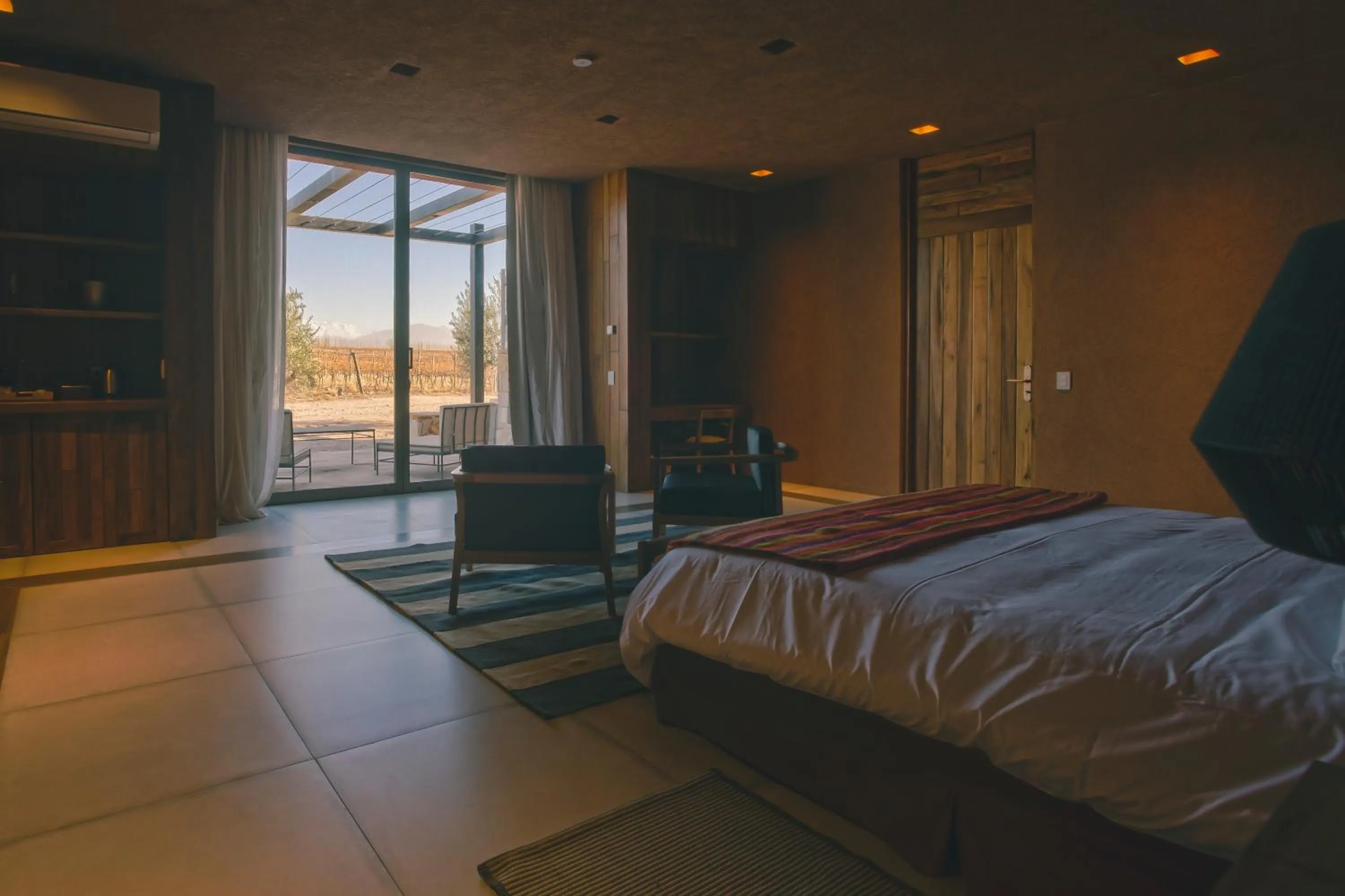 Bed in Rosell Boher Winery Lodge & Spa