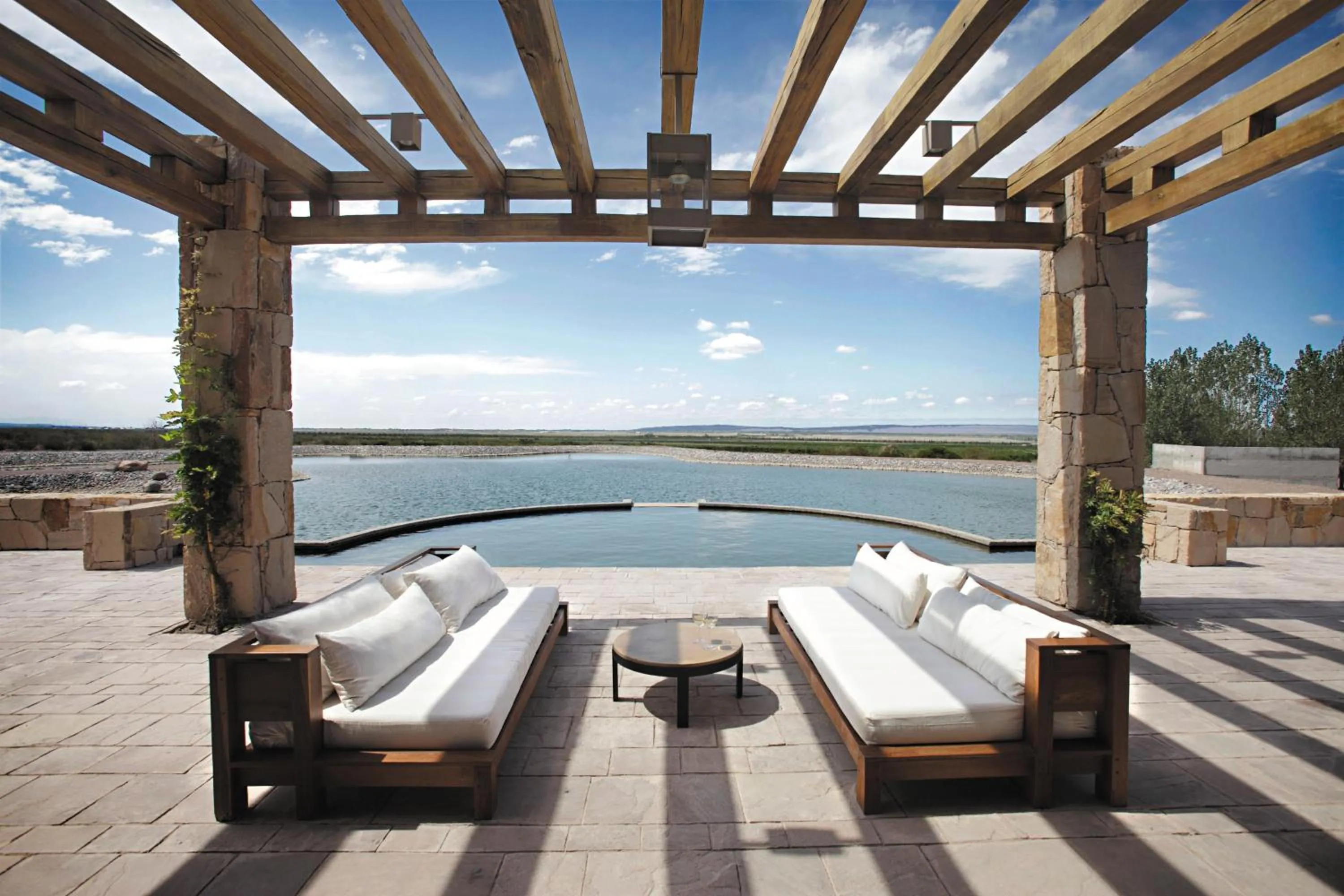 Patio in Rosell Boher Winery Lodge & Spa