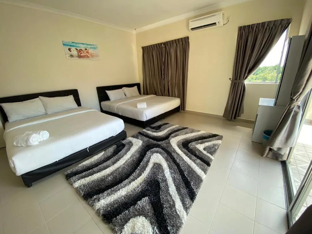 Bed in Tiara Desaru Seaview Residence