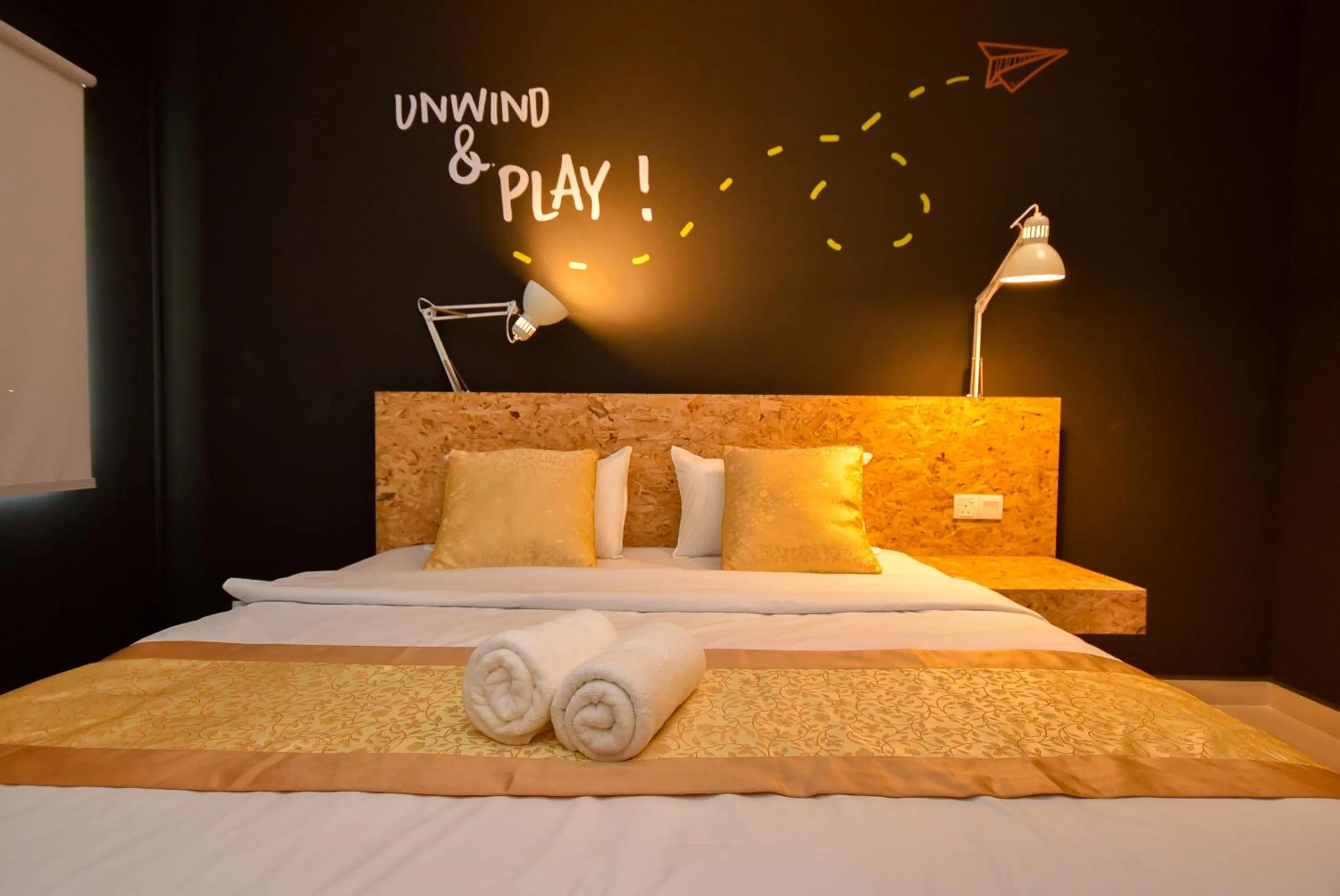 Bed in Tiara Desaru Seaview Residence