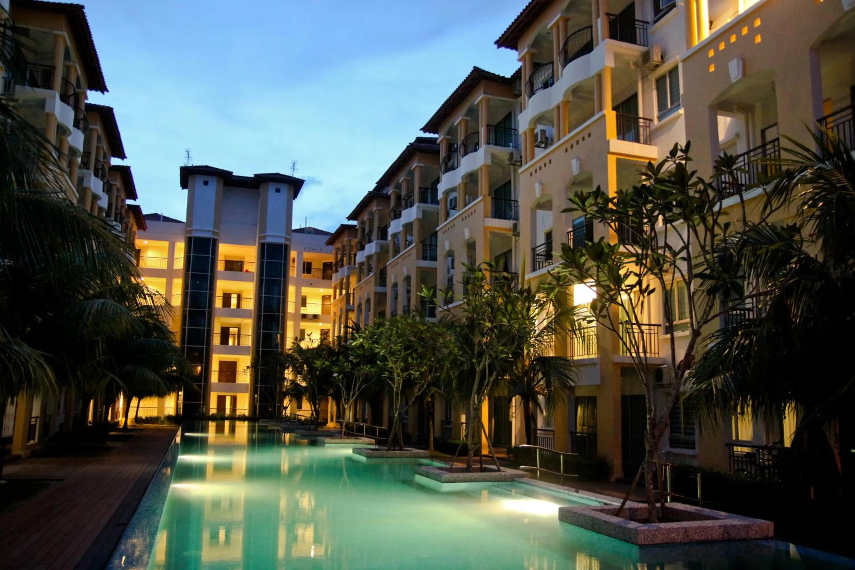 Night in Tiara Desaru Seaview Residence