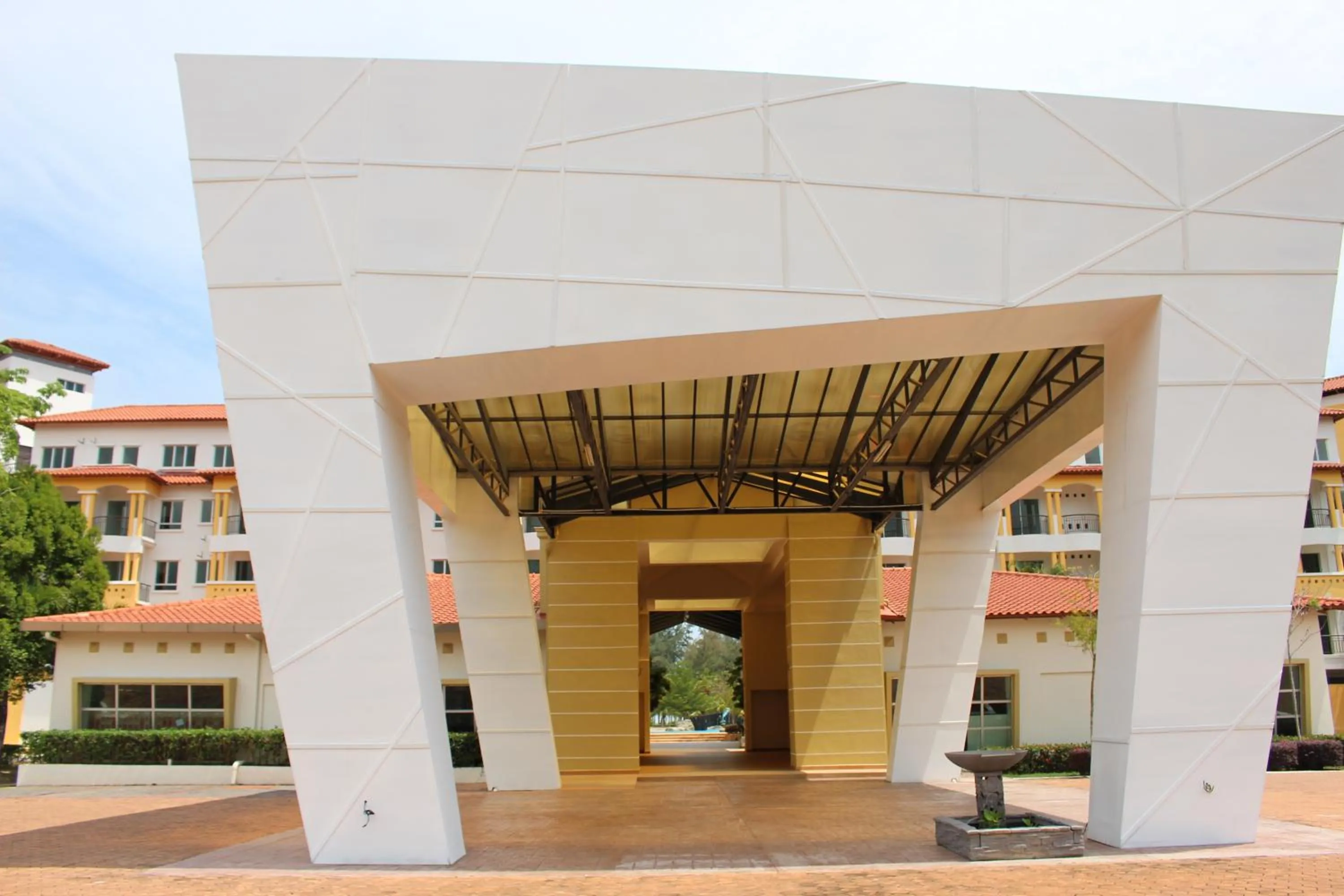 Facade/entrance in Tiara Desaru Seaview Residence