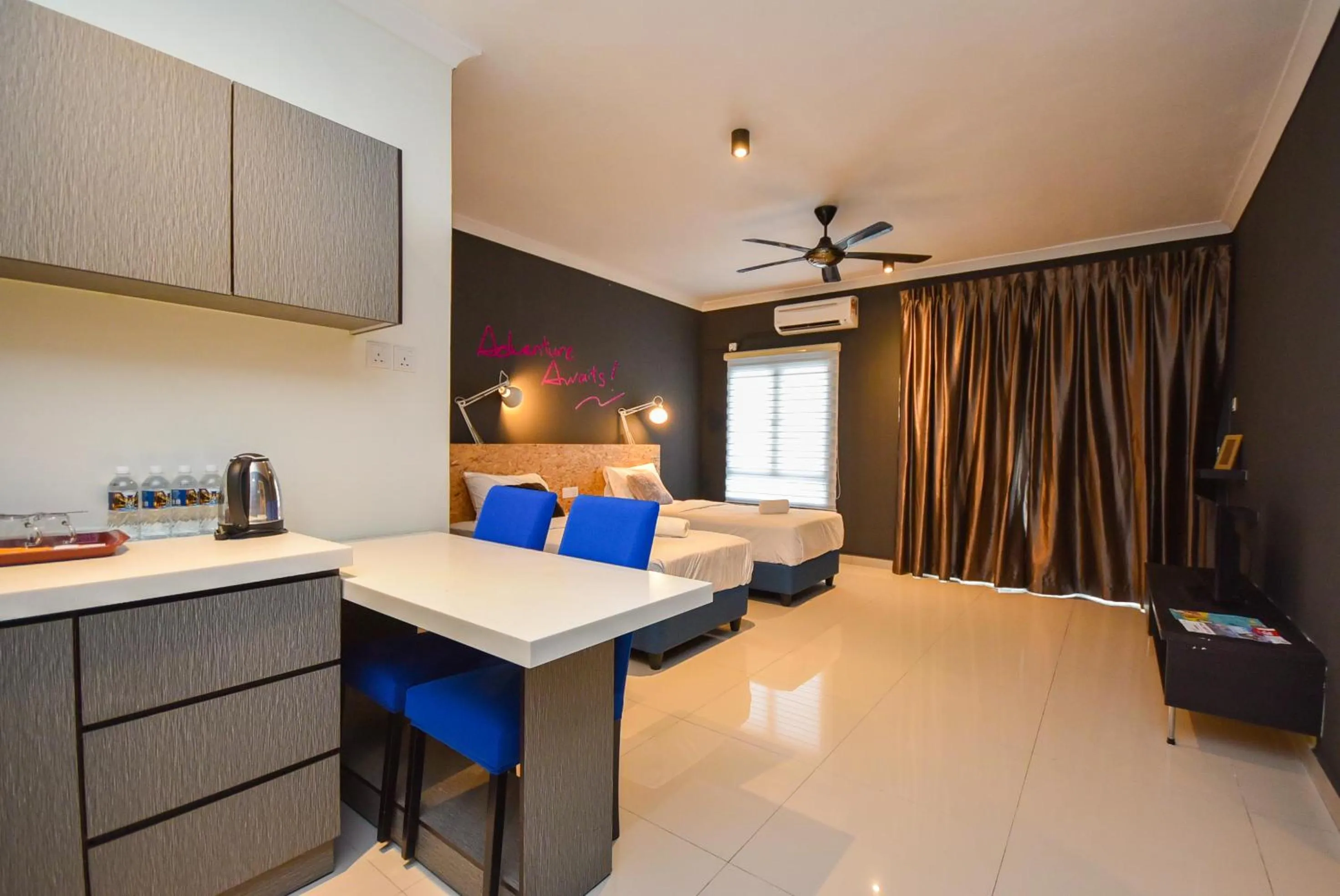 Bed in Tiara Desaru Seaview Residence