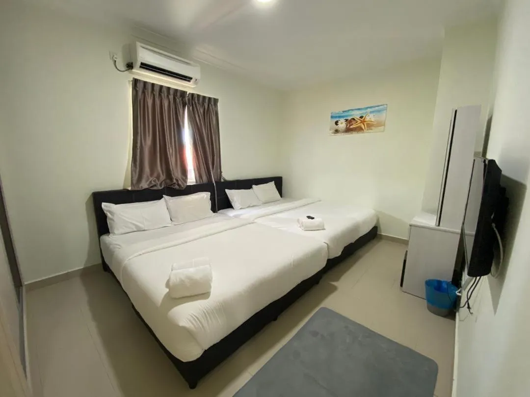 Bed in Tiara Desaru Seaview Residence
