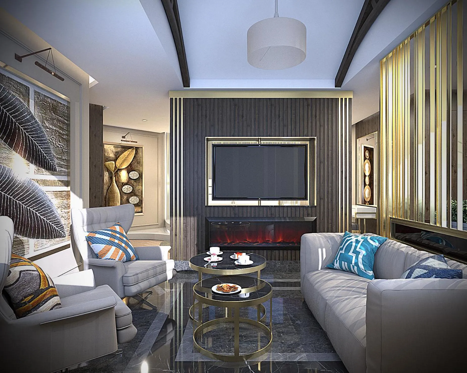 Living room in Bof Hotels Uludağ Ski&Luxury Resort All Inclusive