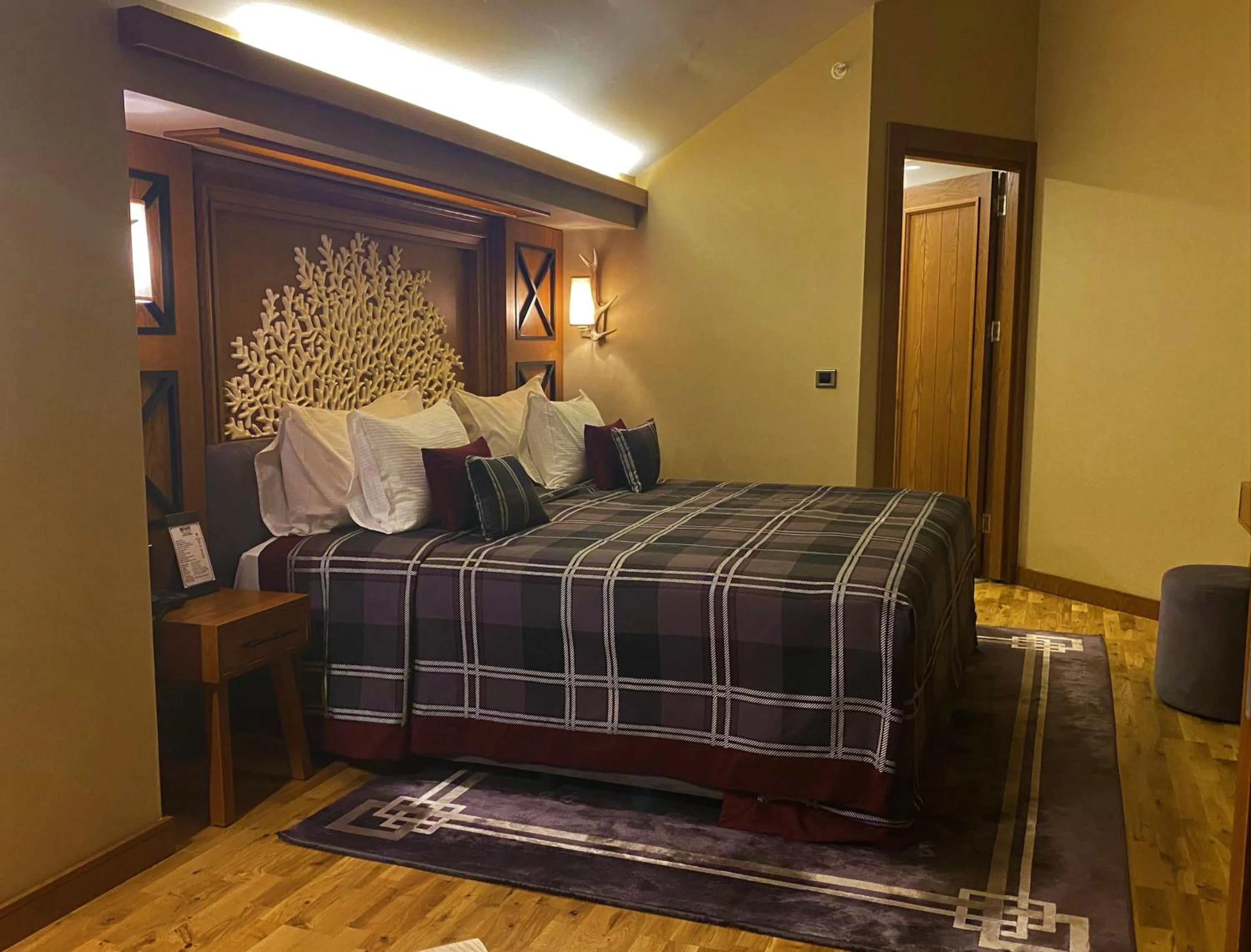 Bed in Bof Hotels Uludağ Ski&Luxury Resort All Inclusive