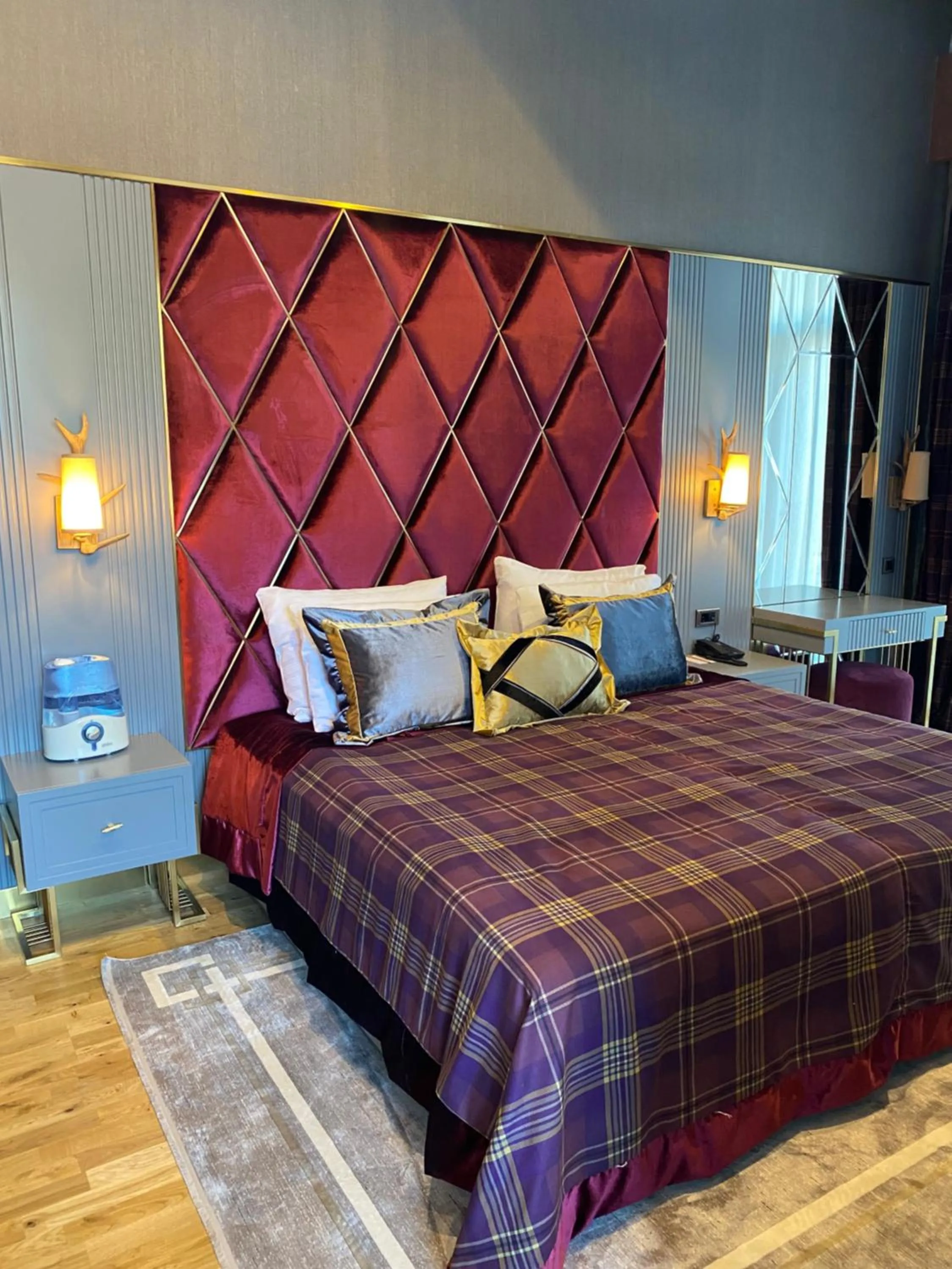 Bed in Bof Hotels Uludağ Ski&Luxury Resort All Inclusive