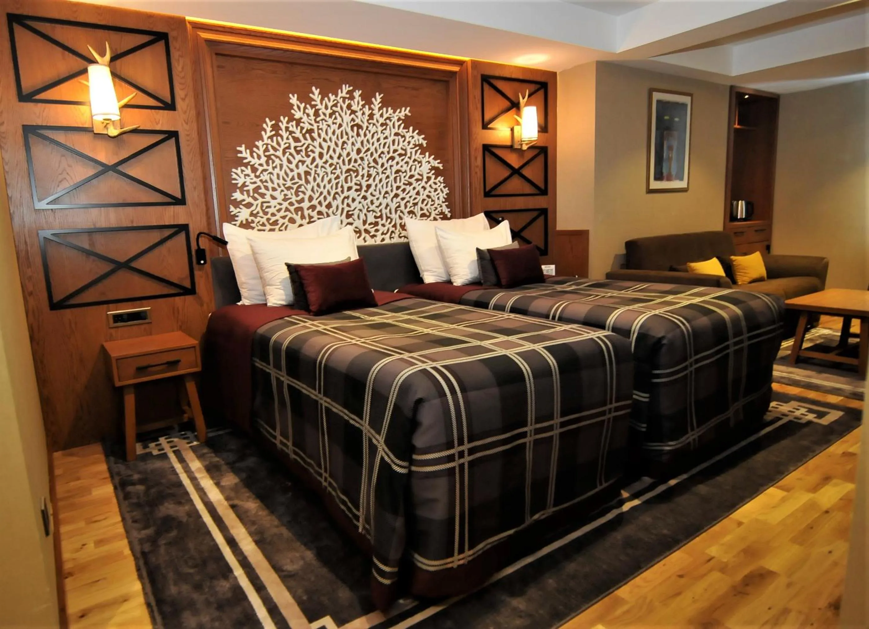 Bed in Bof Hotels Uludağ Ski&Luxury Resort All Inclusive