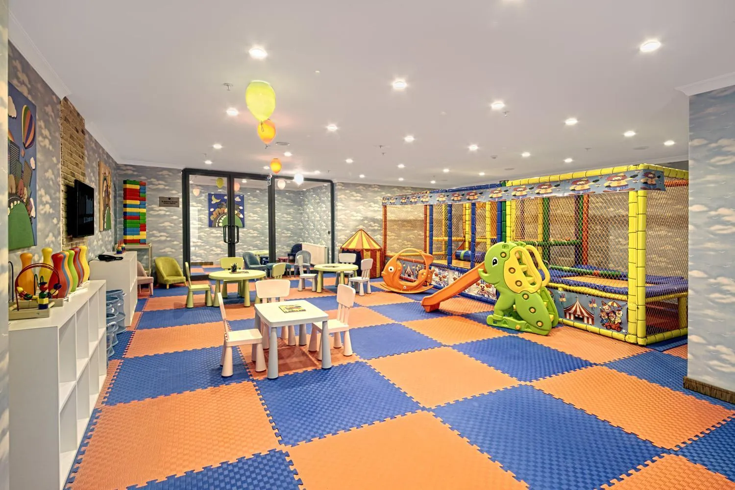 Children play ground in Bof Hotels Uludağ Ski&Luxury Resort All Inclusive