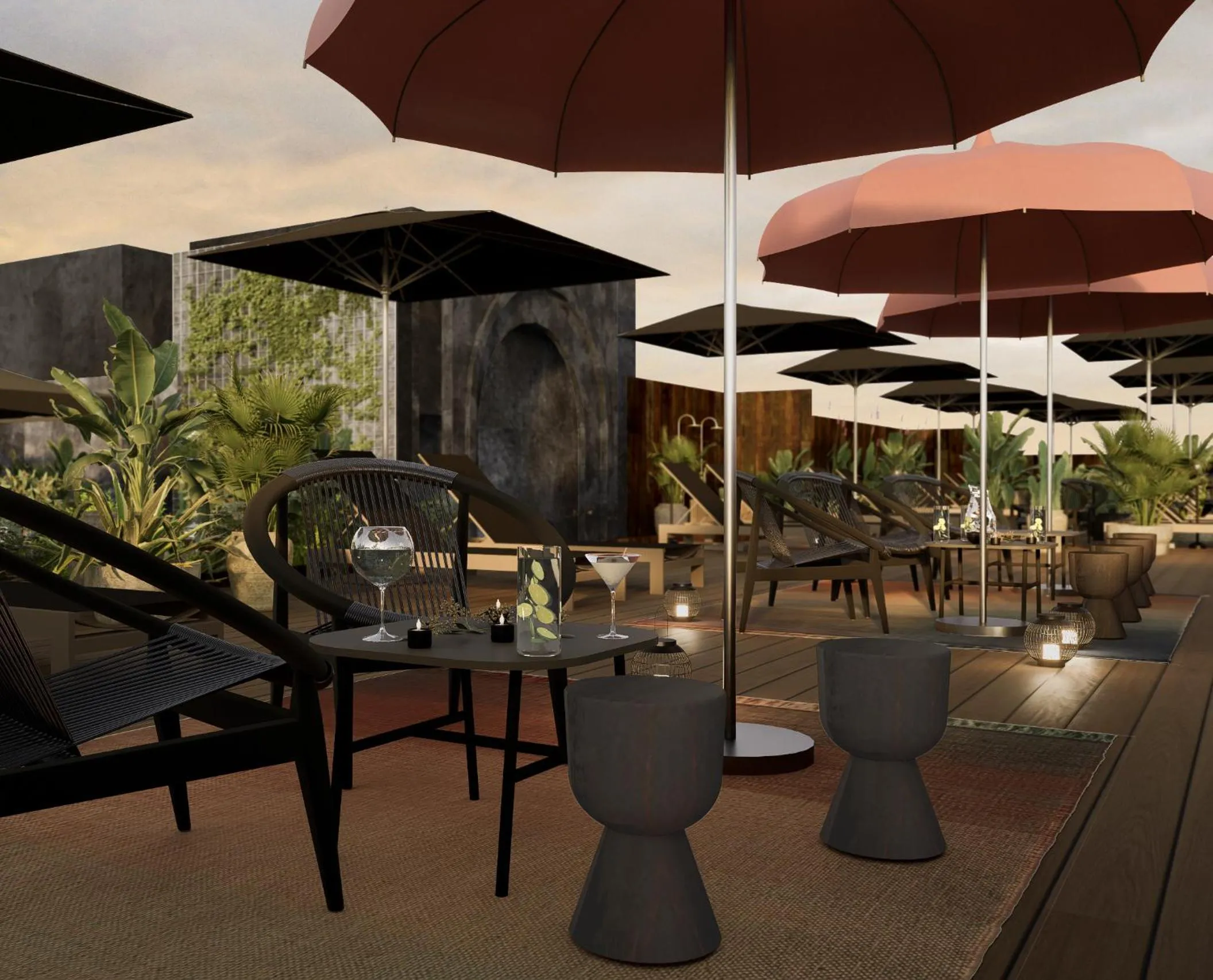 Swimming pool in Stic Urban Hotel & SPA