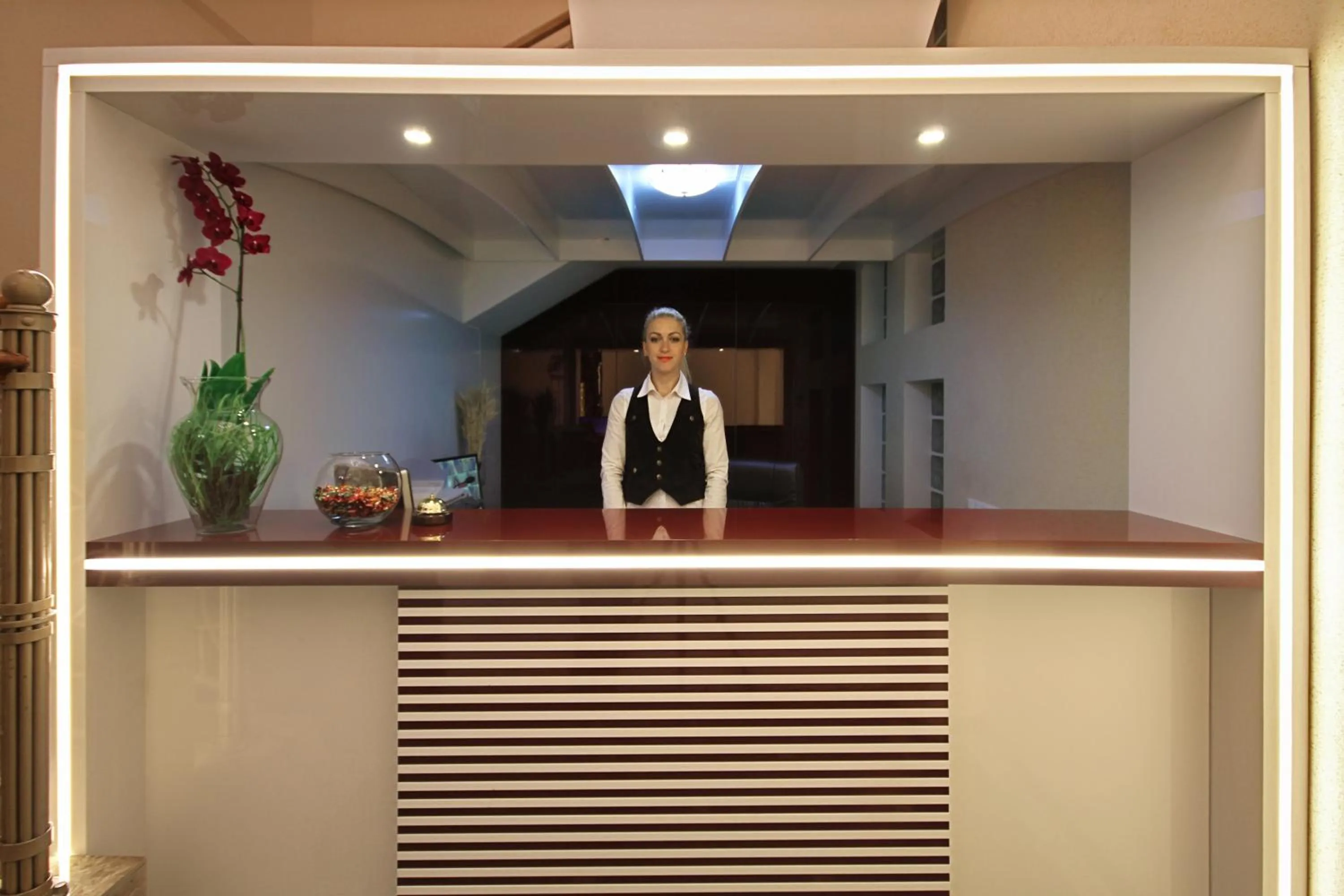 Lobby or reception in City Park Hotel