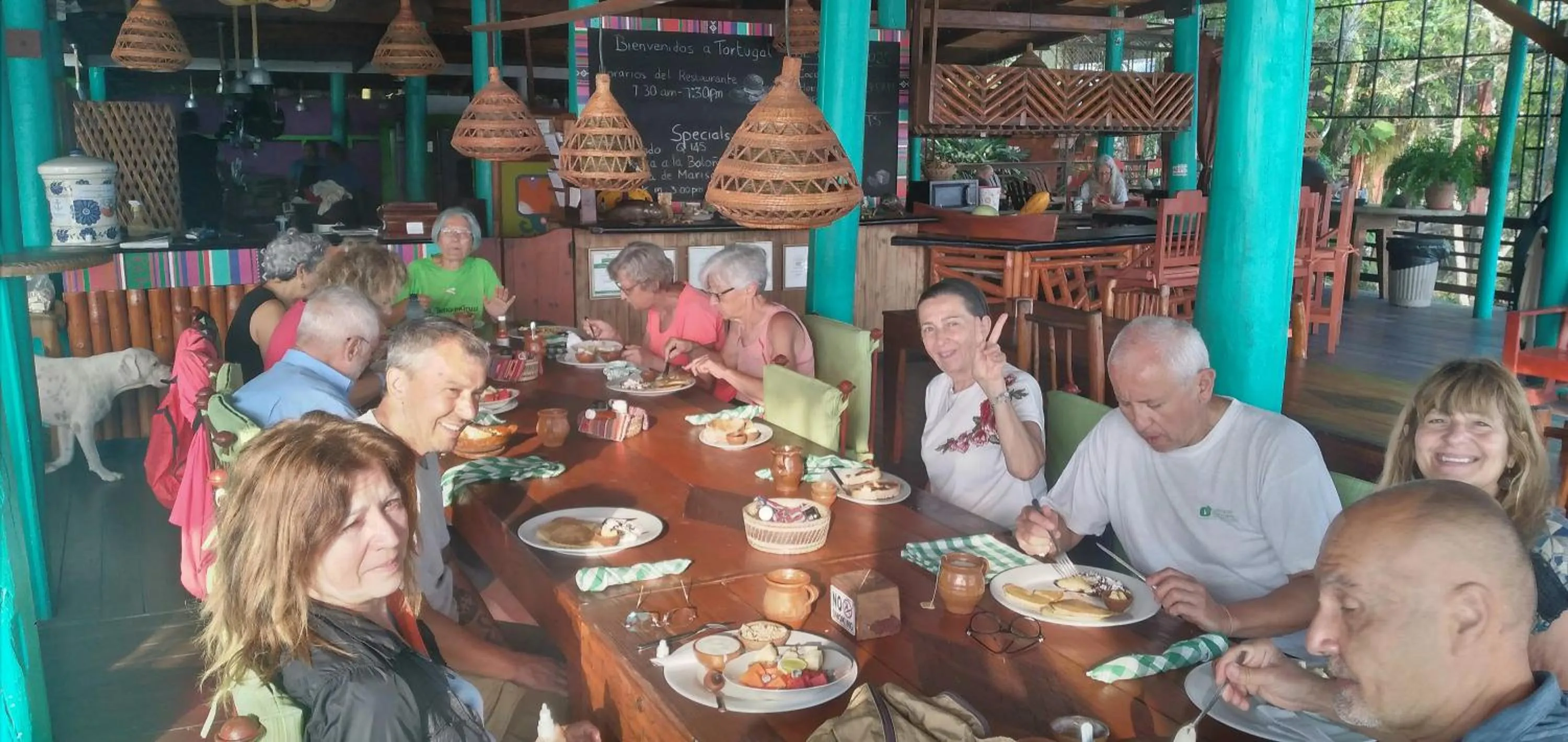 Restaurant/places to eat in Tortugal Boutique River Lodge