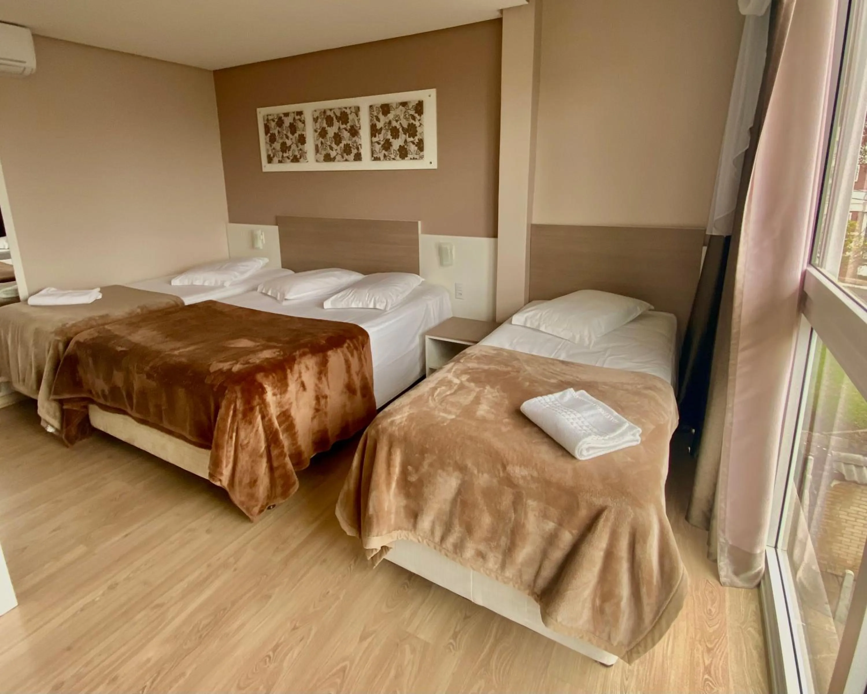 Bed in Pousada Vovô Nino