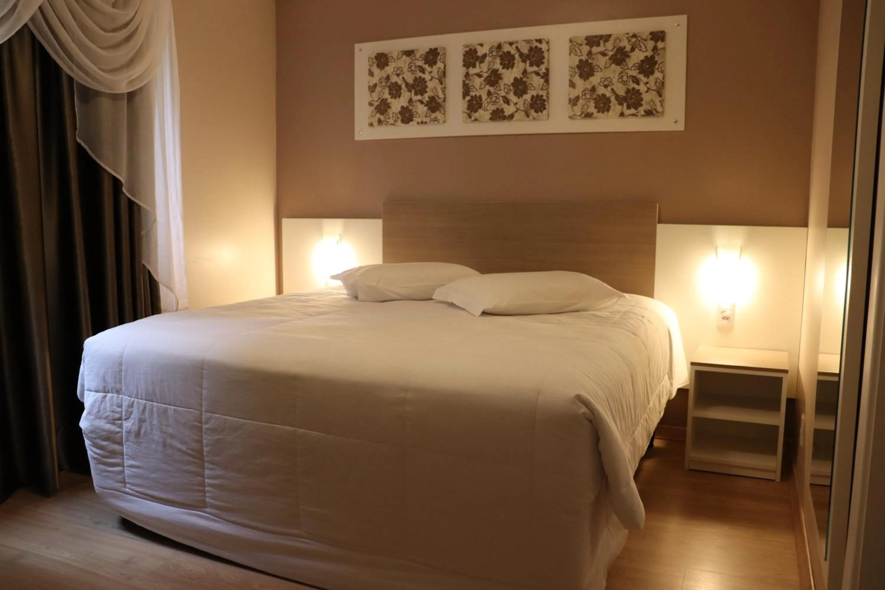 Bed in Pousada Vovô Nino