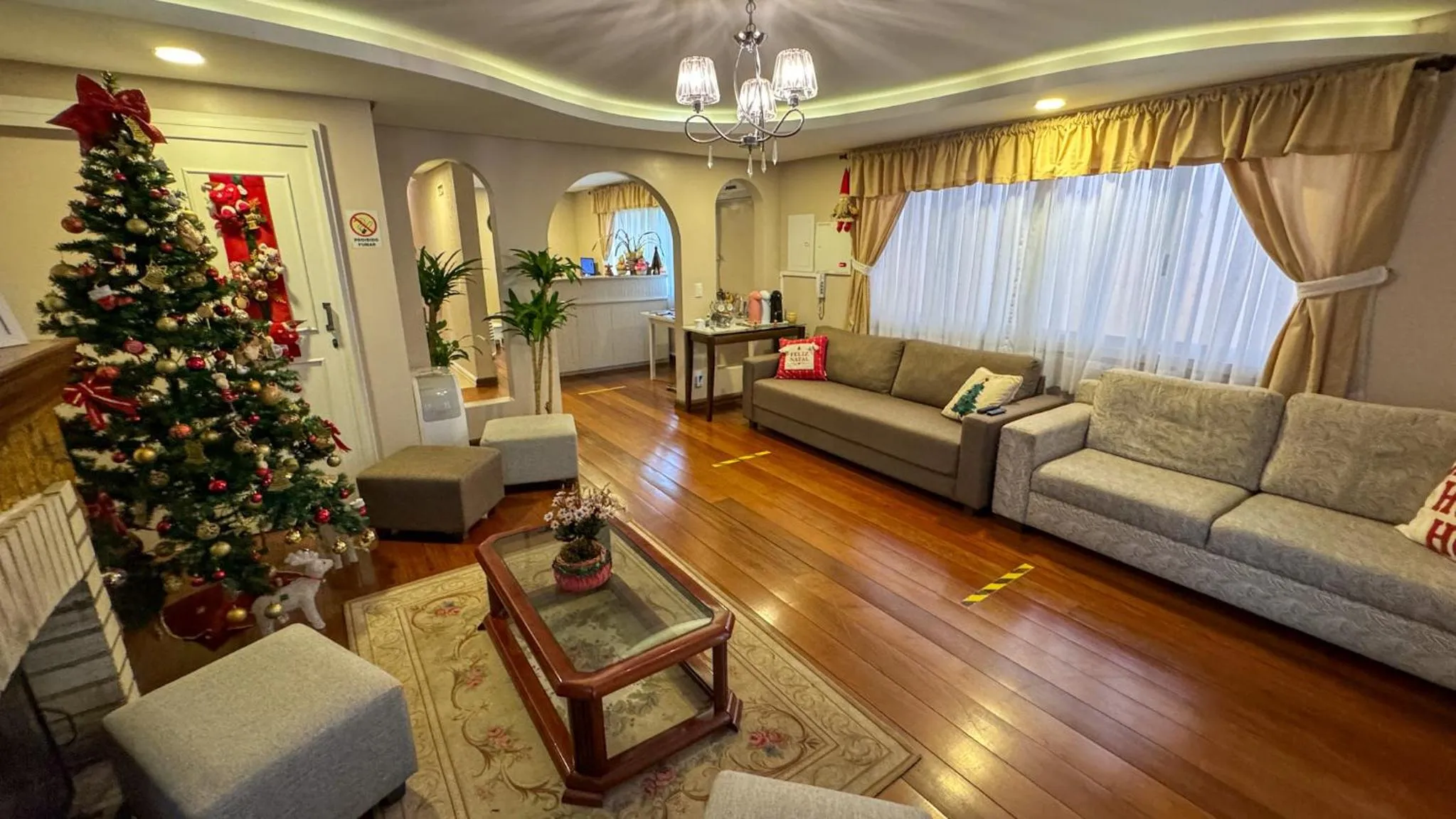 Living room in Pousada Vovô Nino